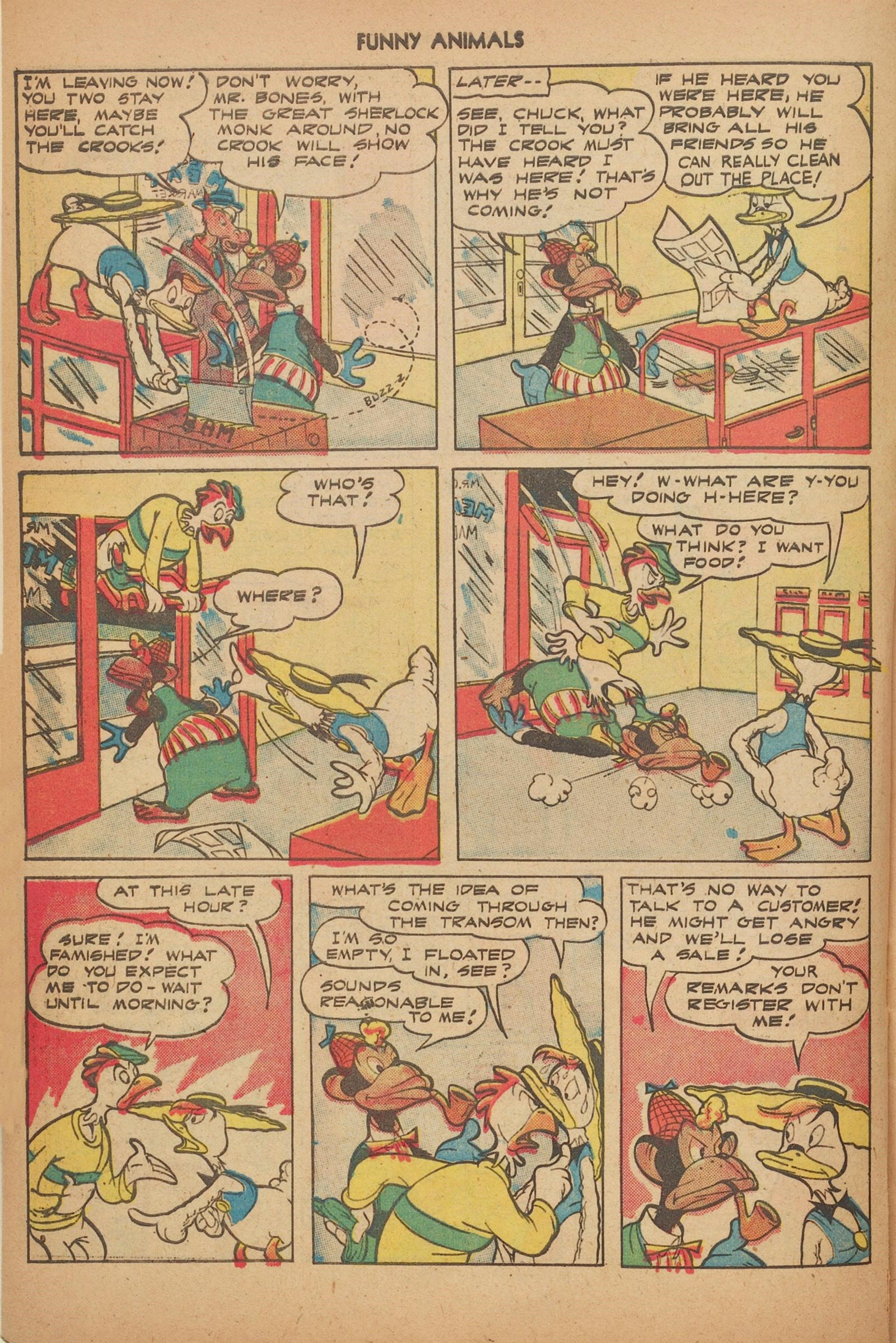 Read online Fawcett's Funny Animals comic -  Issue #62 - 4
