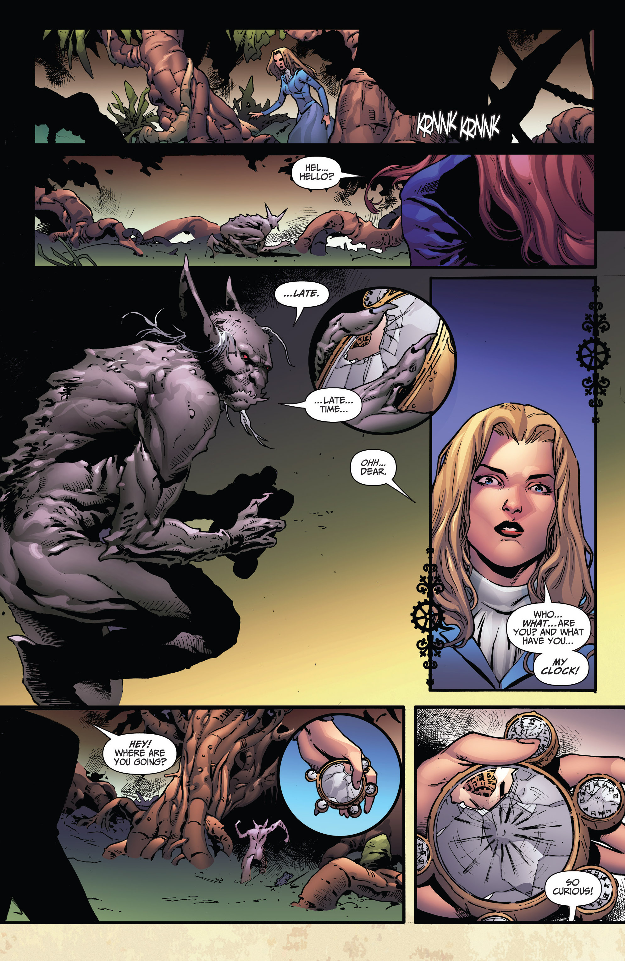 Read online Steampunk: Alice in Wonderland comic -  Issue # Full - 11
