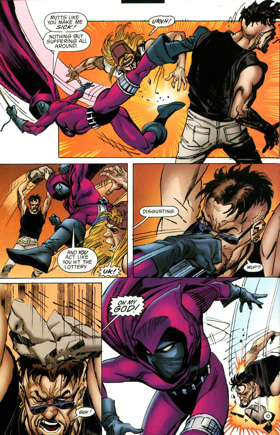 Read online Batman: Spoiler/Huntress: Blunt Trauma comic -  Issue # Full - 11