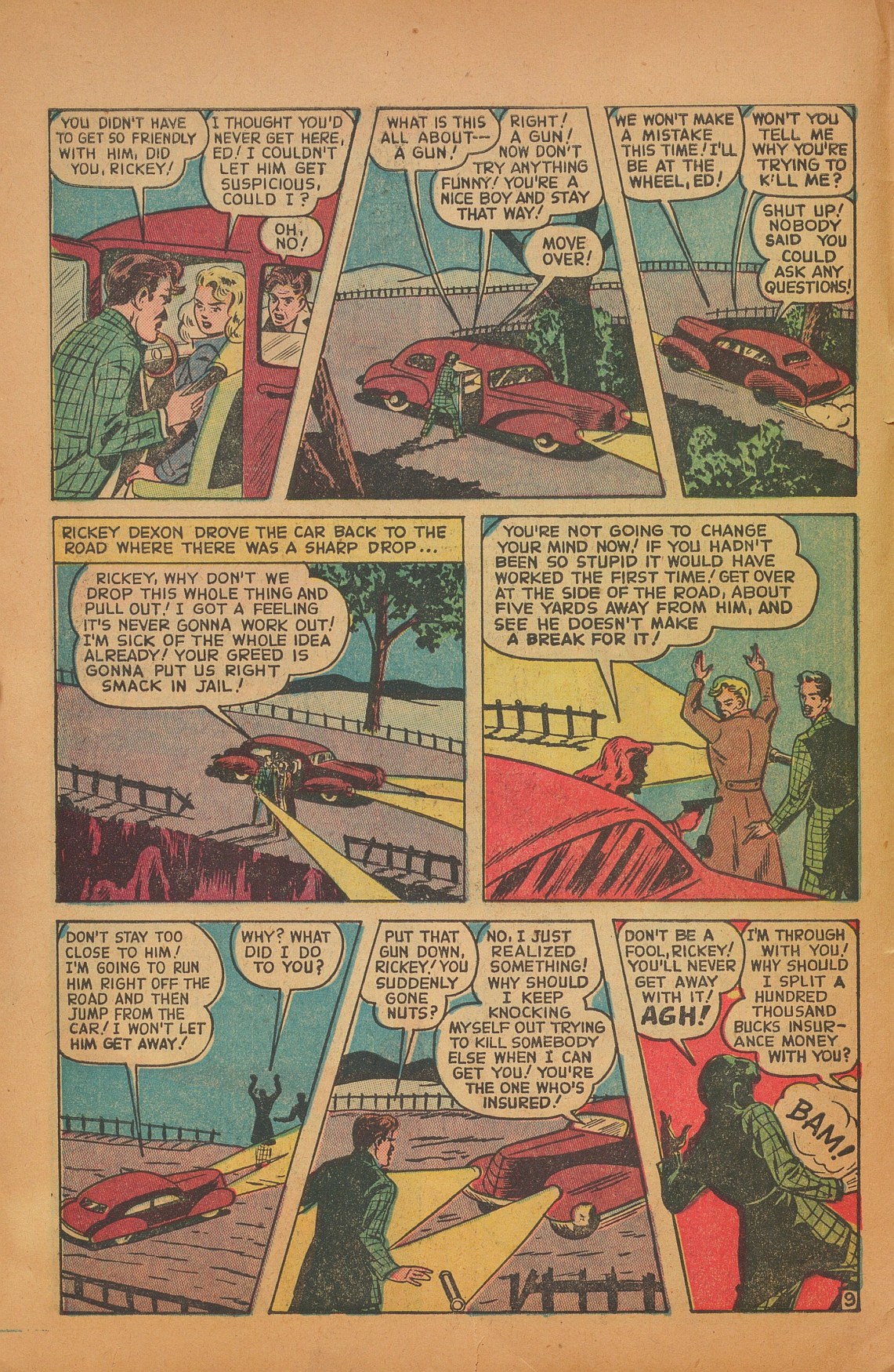 Read online Murder Incorporated (1950) comic -  Issue #1 - 10