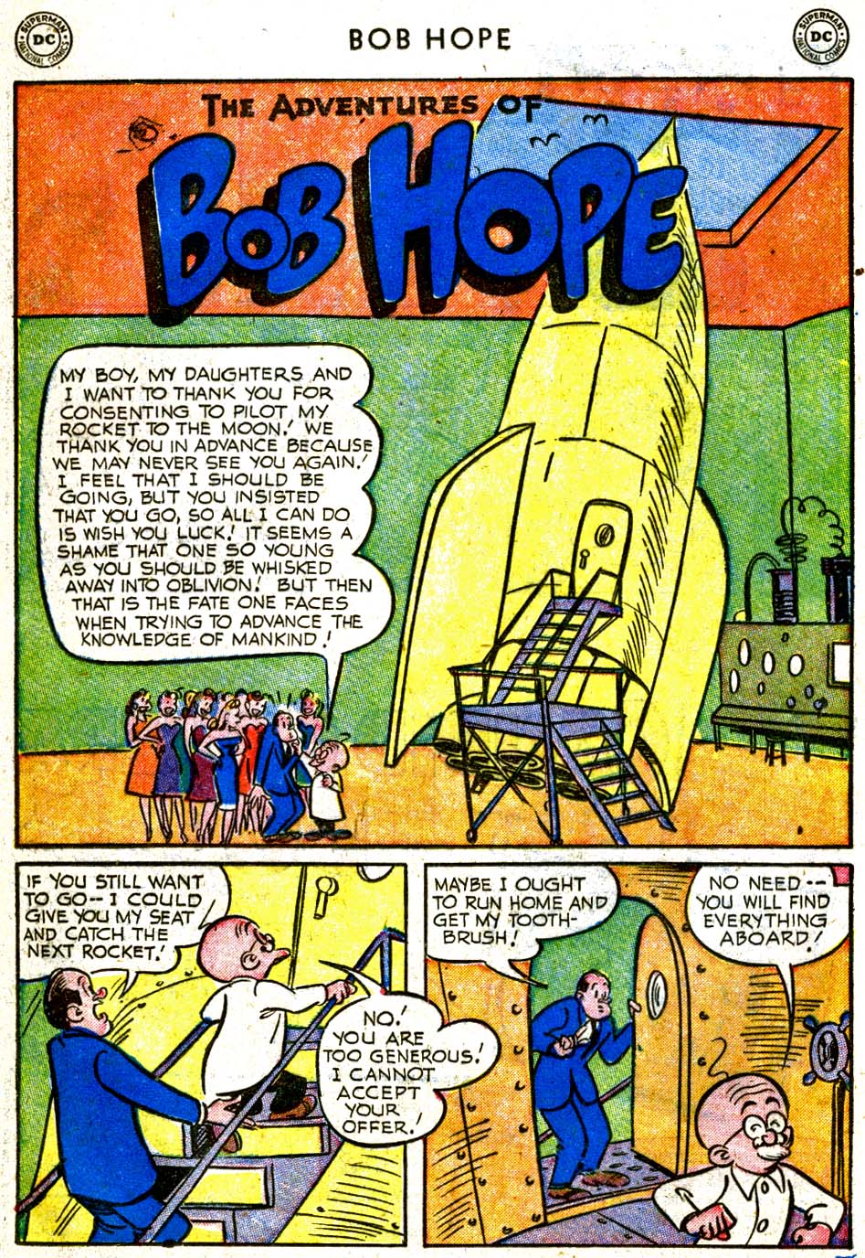 Read online The Adventures of Bob Hope comic -  Issue #24 - 26