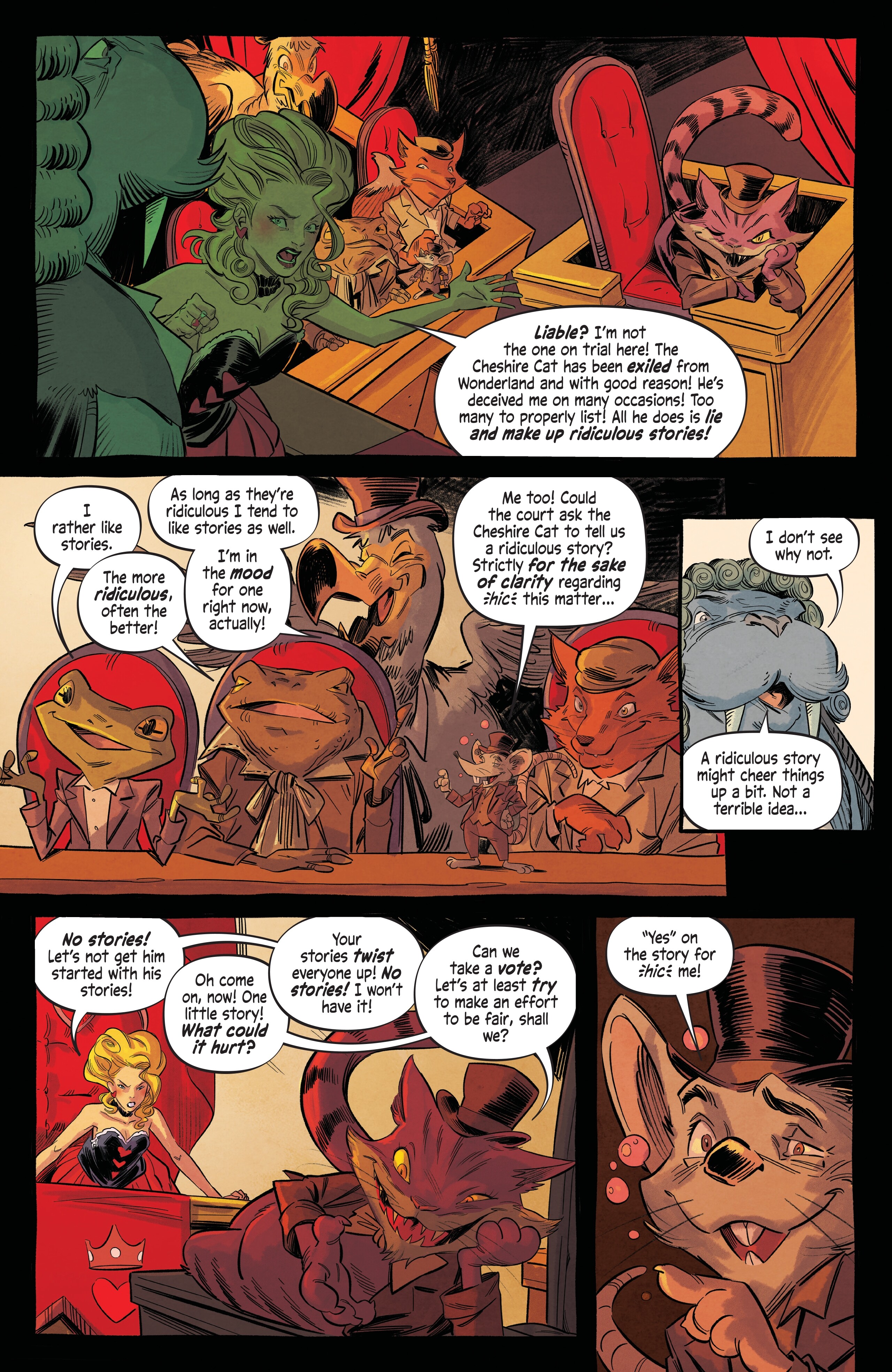 Read online Alice Never After comic -  Issue #2 - 11