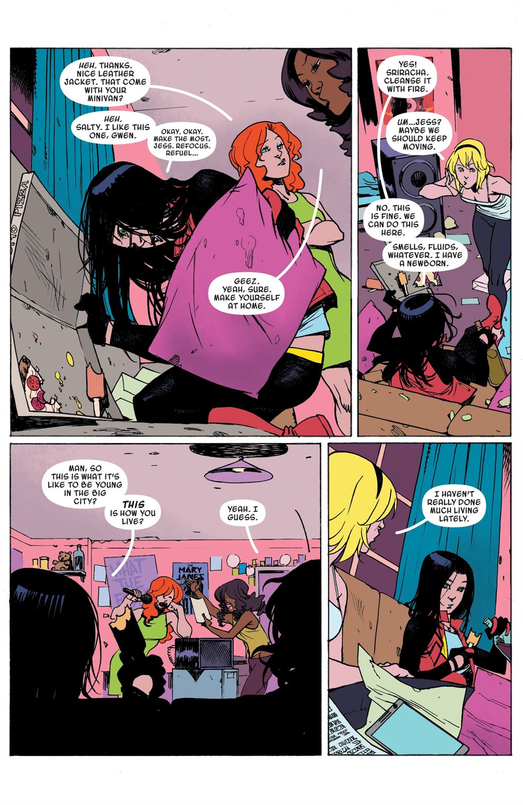 Read online Spider-Gwen: Ghost-Spider Modern Era Epic Collection: Edge of Spider-Verse comic -  Issue # TPB (Part 3) - 94