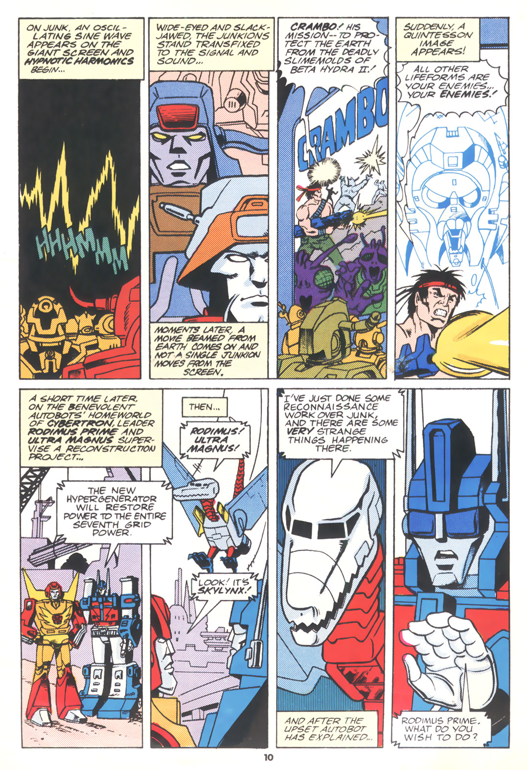 Read online The Transformers (UK) comic -  Issue #180 - 9