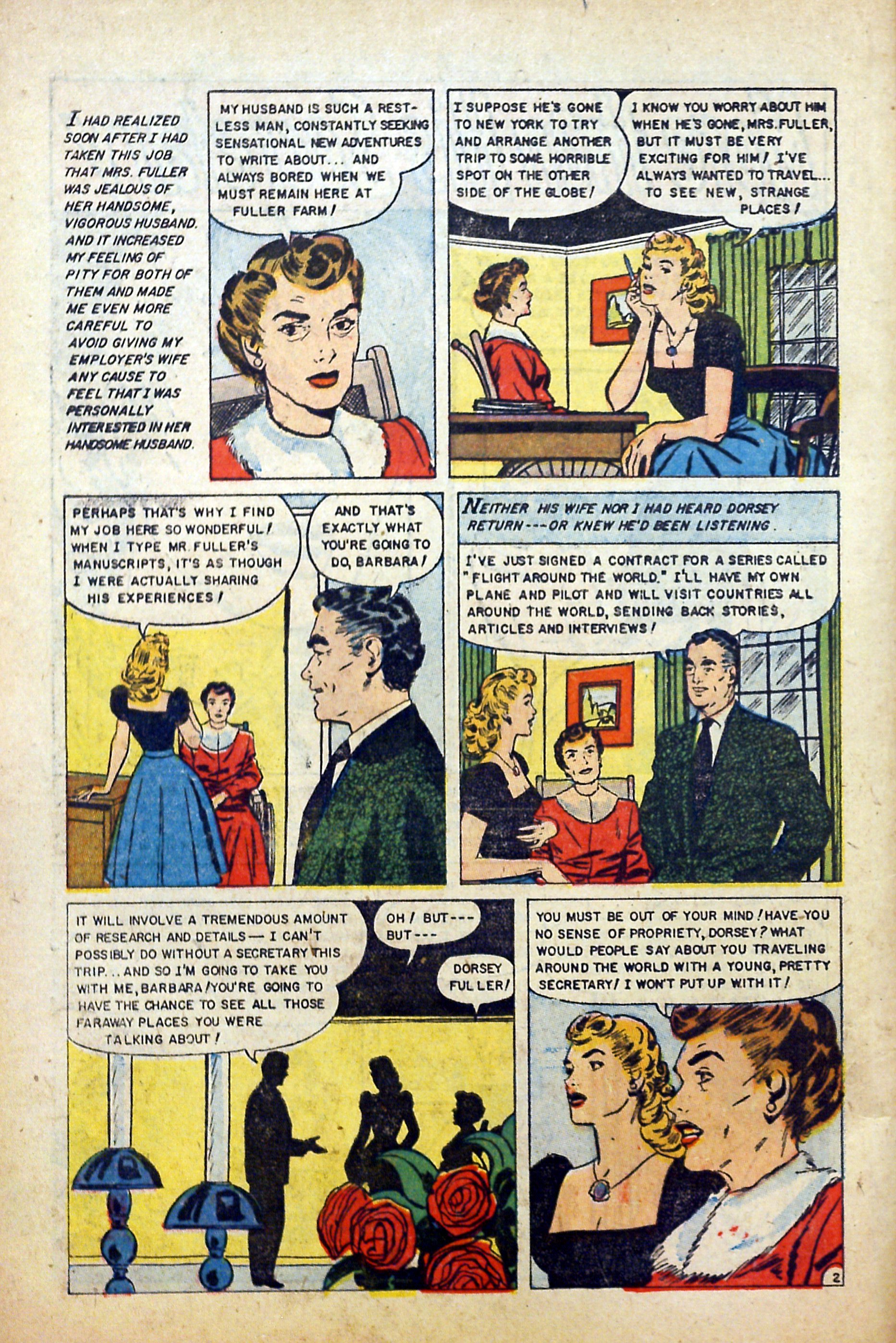 Read online Glamorous Romances comic -  Issue #80 - 4