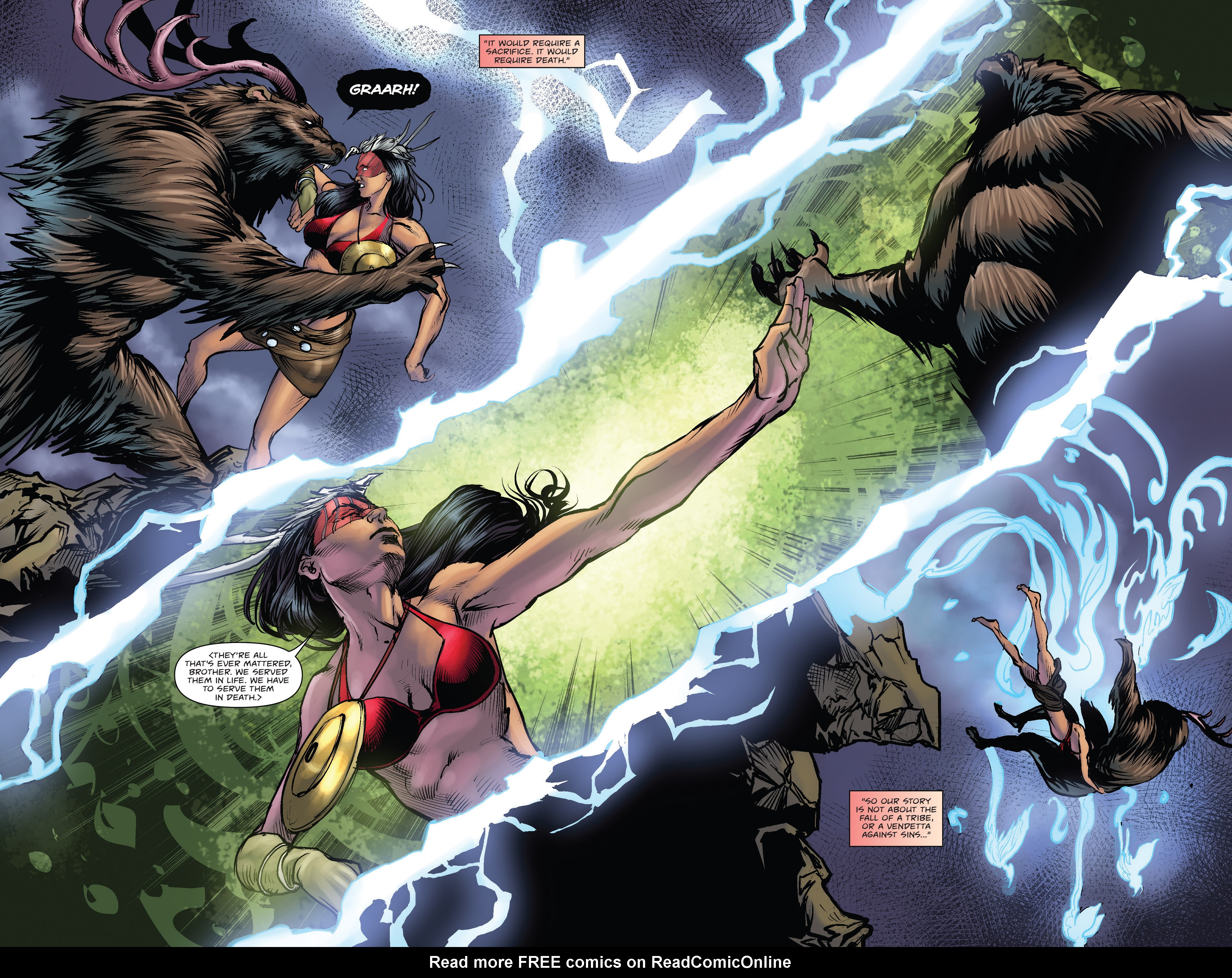 Read online Grimm Fairy Tales presents Dark Shaman comic -  Issue #4 - 21