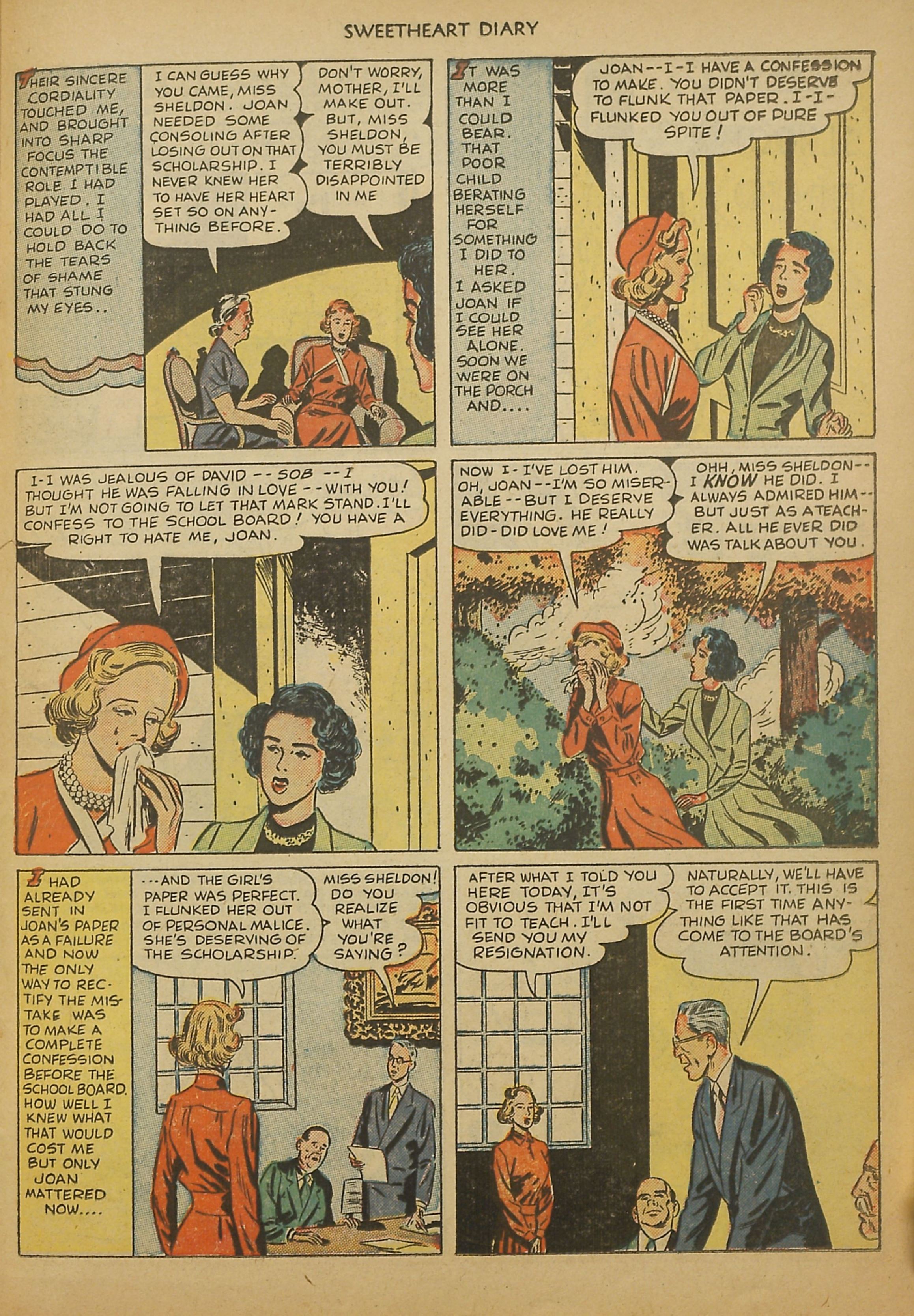 Read online Sweetheart Diary comic -  Issue #3 - 23