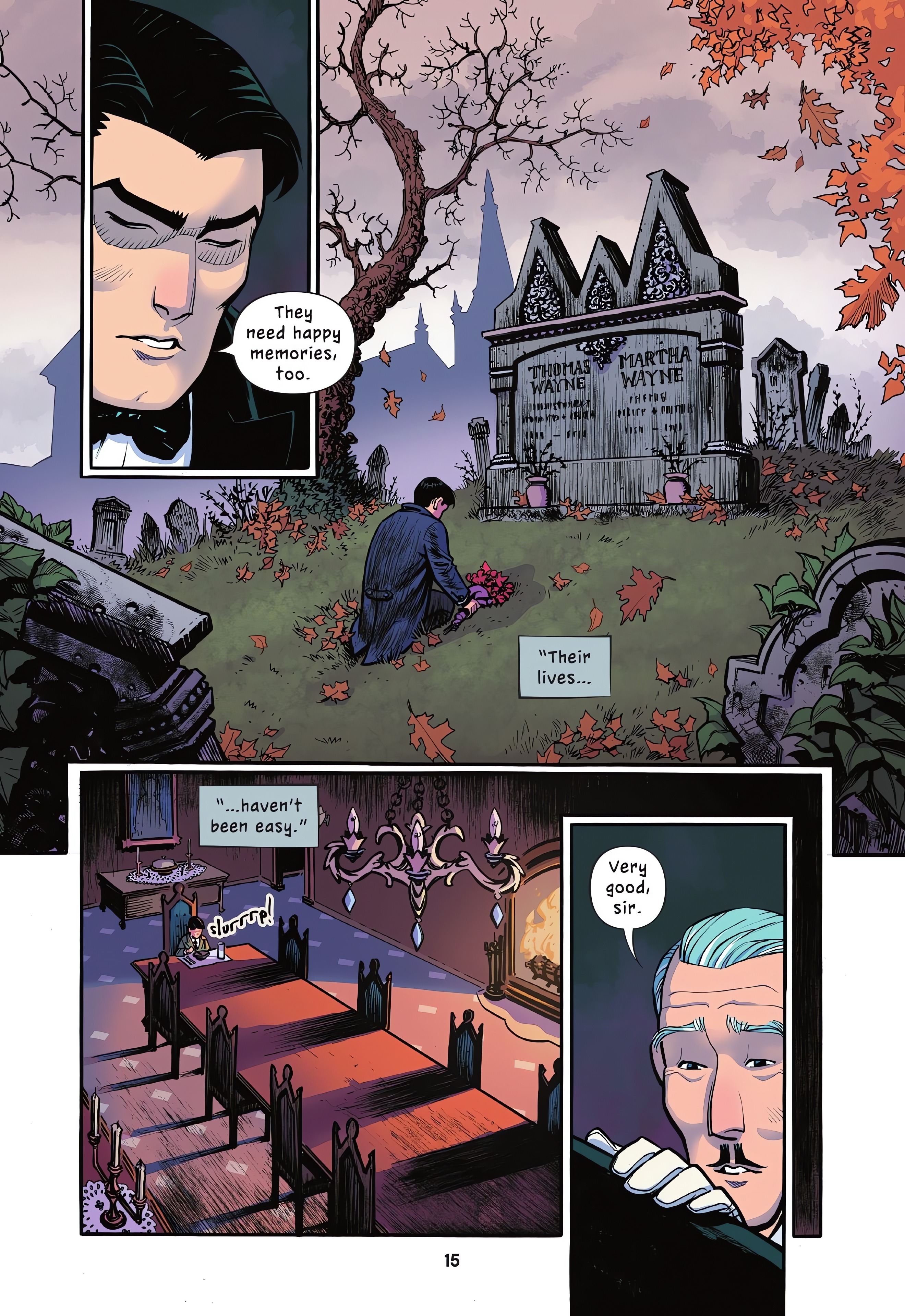 Read online Young Alfred: Pain in the Butler comic -  Issue # TPB (Part 1) - 15