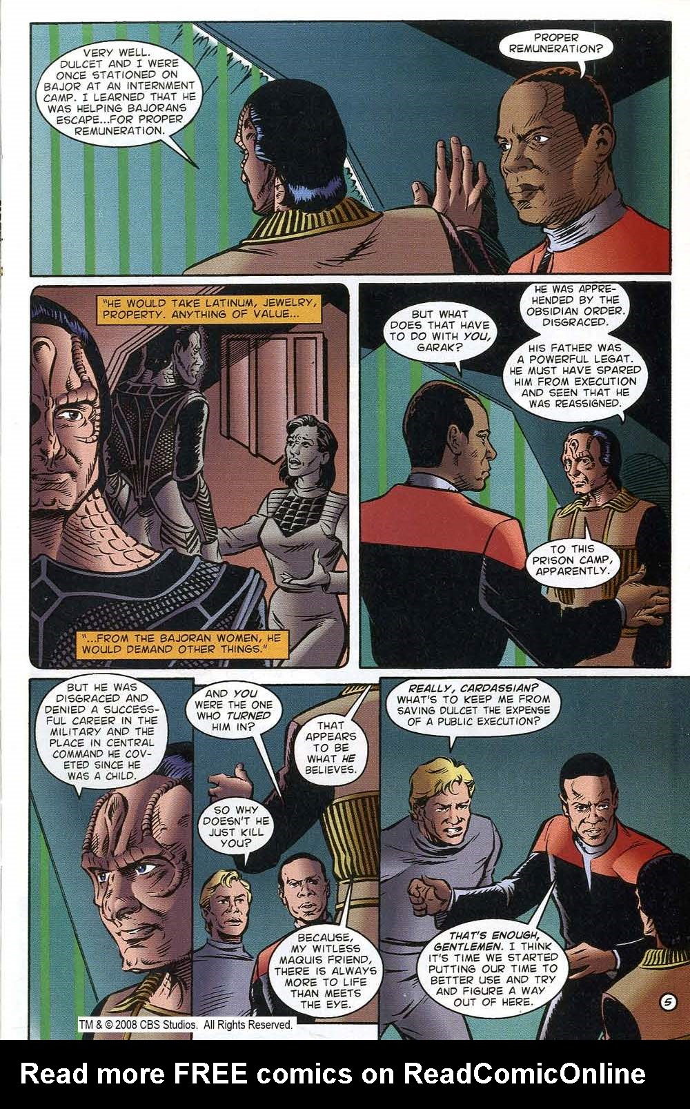 Read online Star Trek: Deep Space Nine, The Maquis comic -  Issue #3 - 7