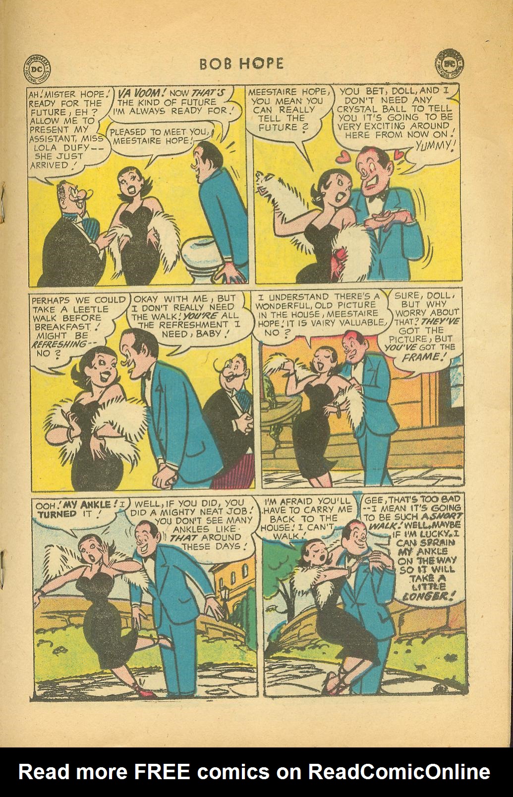 Read online The Adventures of Bob Hope comic -  Issue #40 - 19
