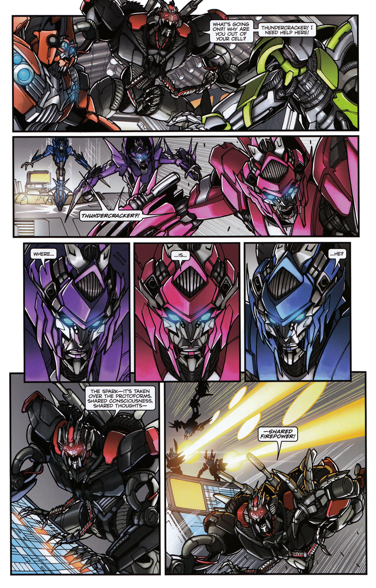 Read online Transformers: Tales of The Fallen comic -  Issue #6 - 13