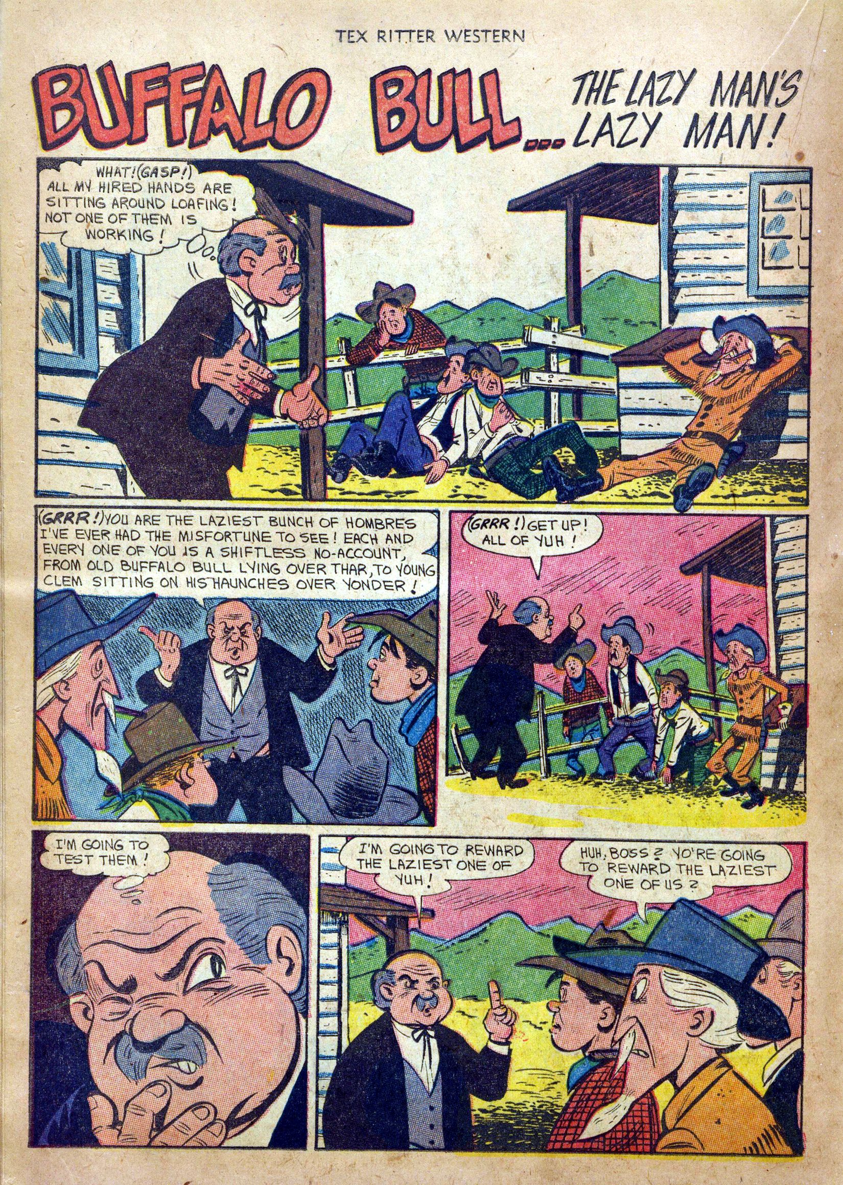 Read online Tex Ritter Western comic -  Issue #20 - 18