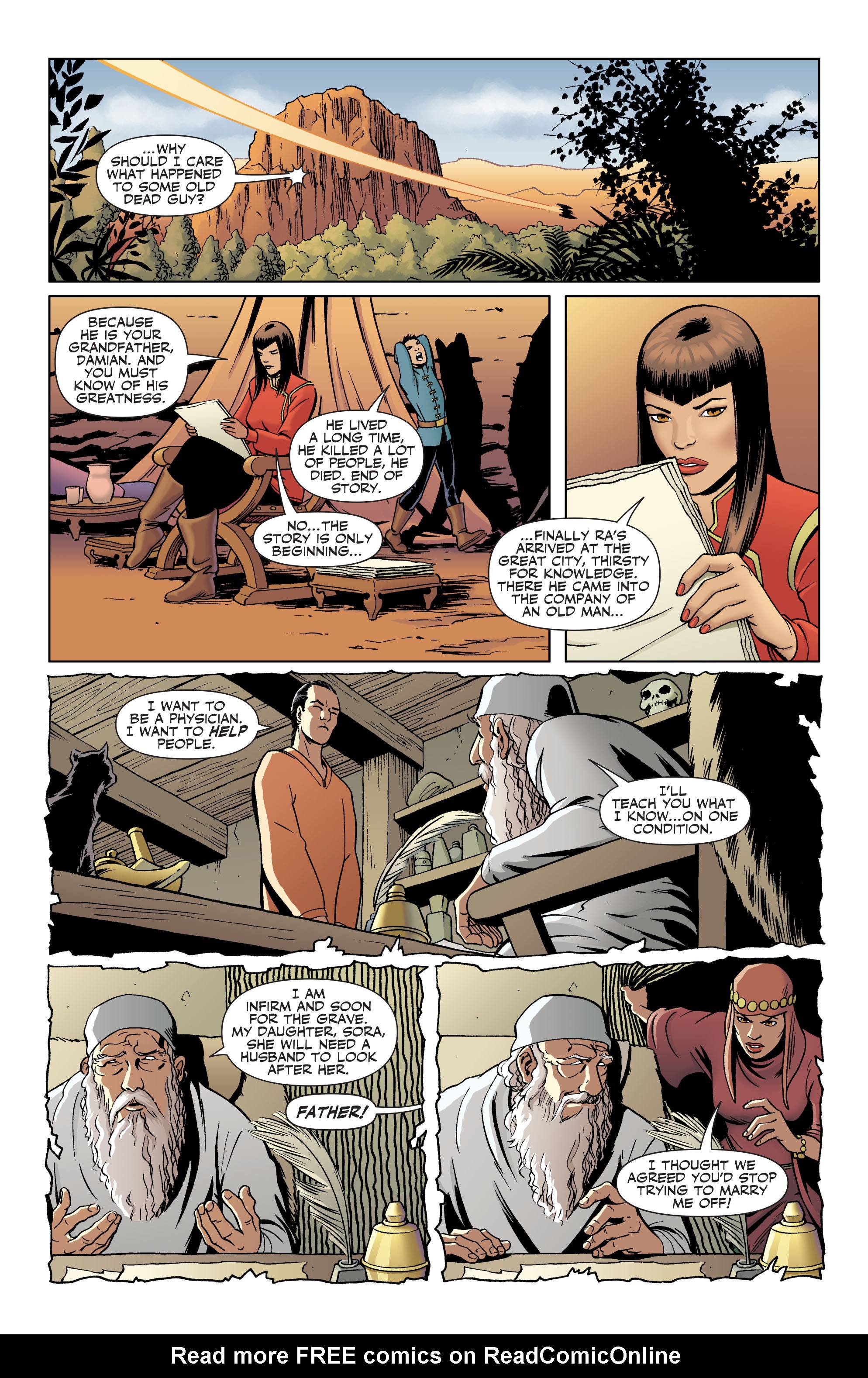 Read online Batman: The Resurrection of Ra's al Ghul comic -  Issue # TPB - 12