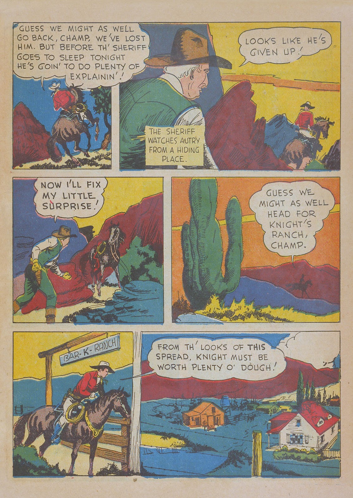 Gene Autry Comics issue 10 - Page 13