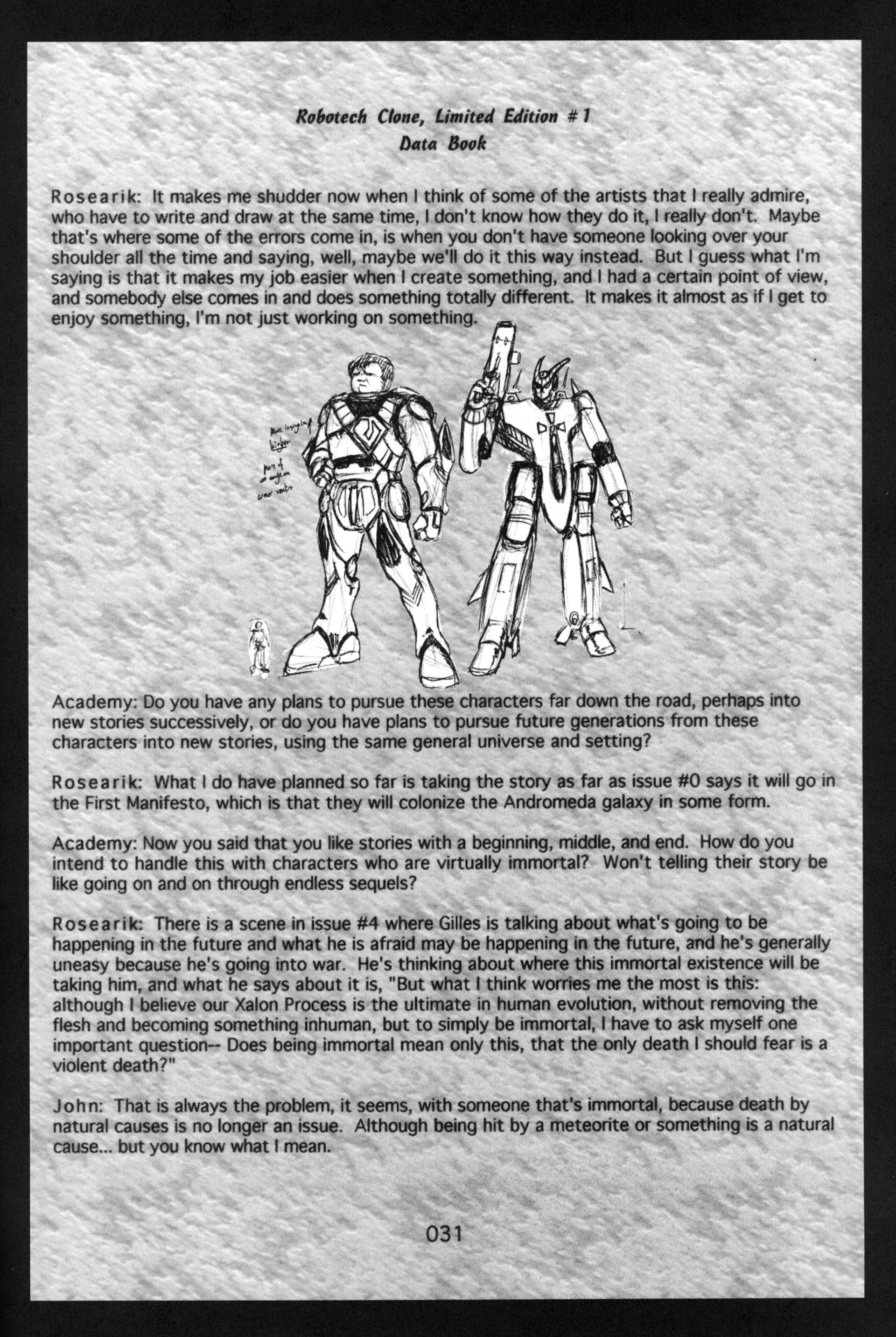 Read online Robotech: Clone Special comic -  Issue # Full - 33