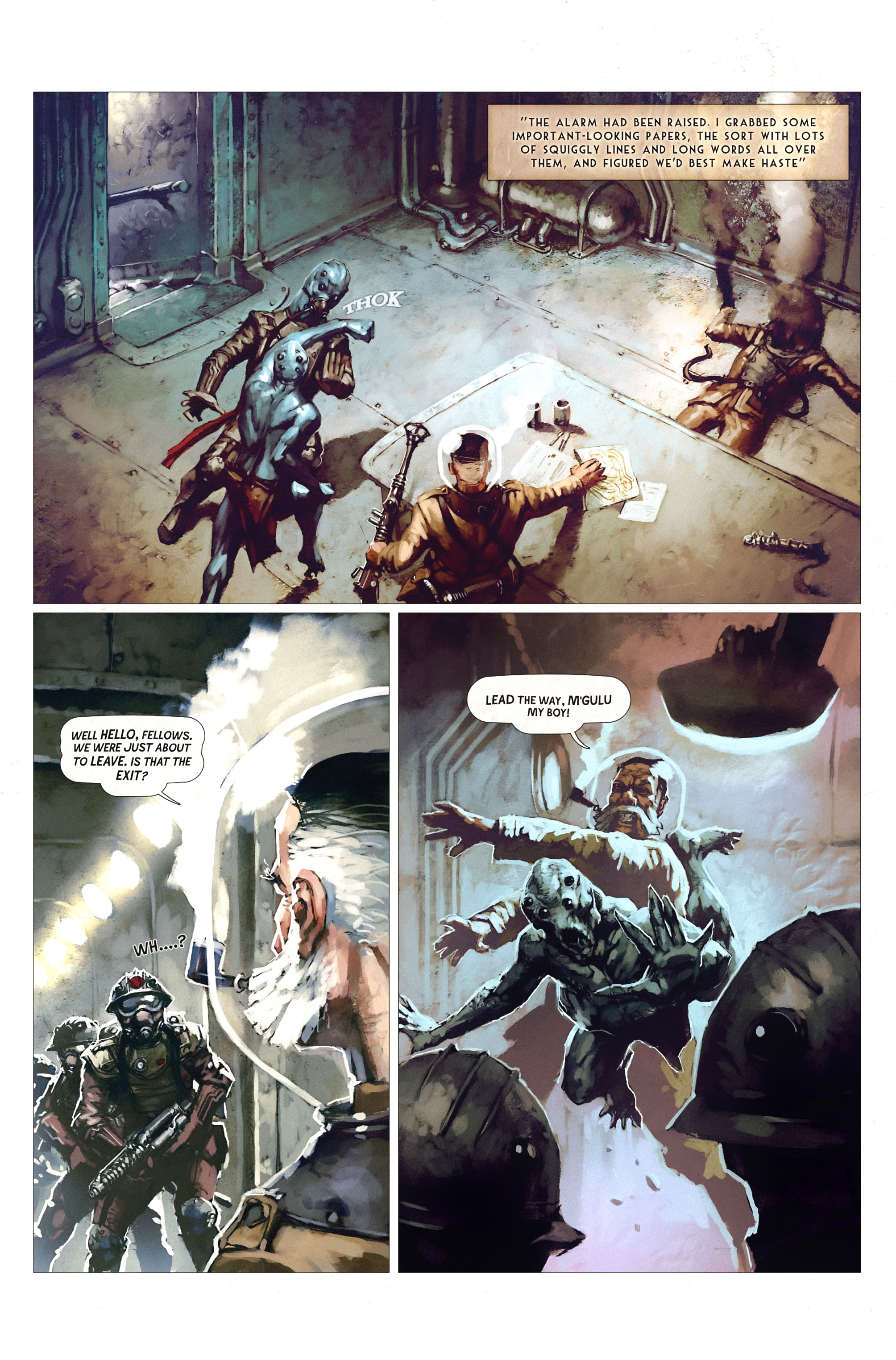 Read online Dr. Grordbort Onslaught comic -  Issue # TPB - 141