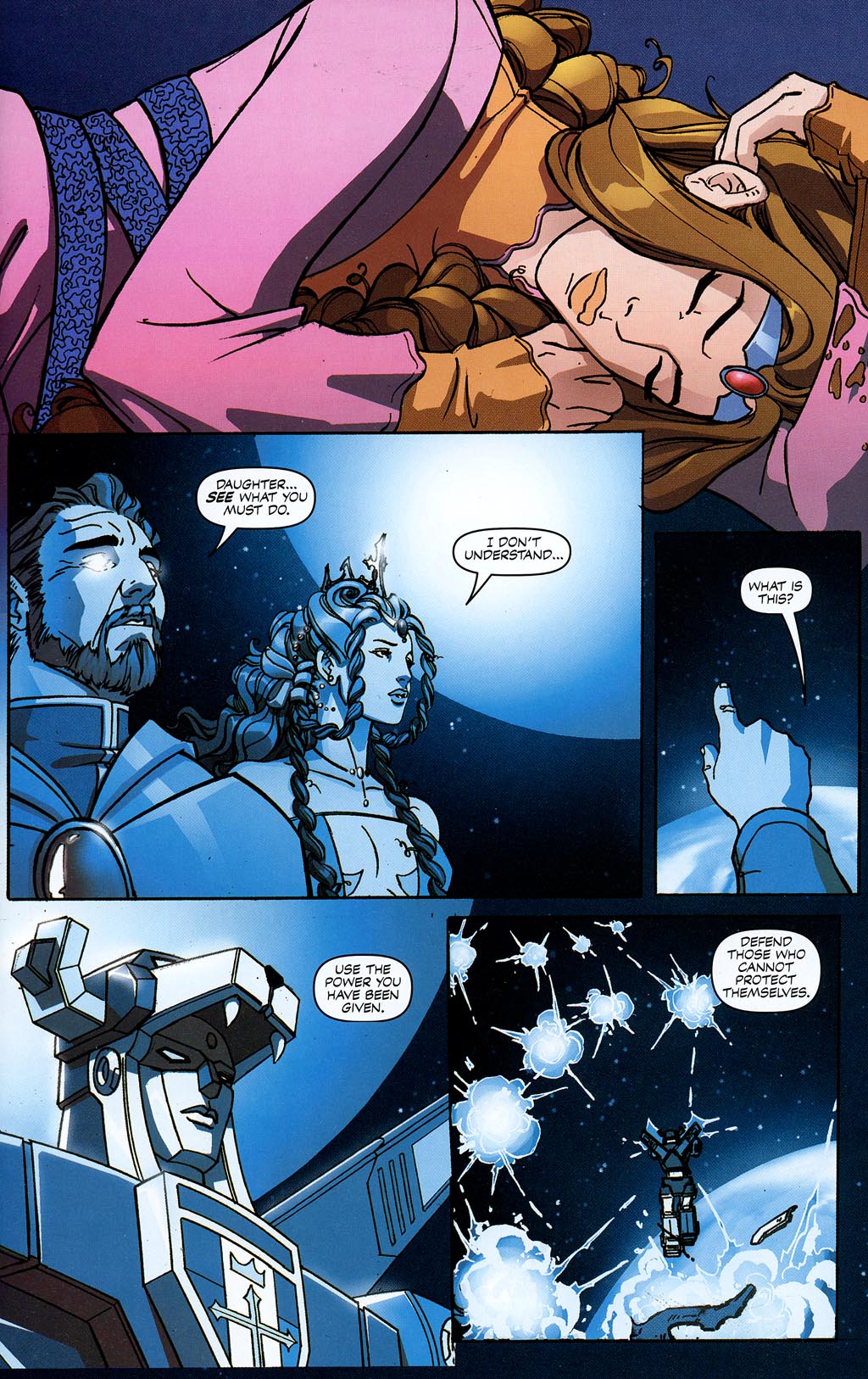 Read online Voltron: Defender of the Universe comic -  Issue #11 - 11