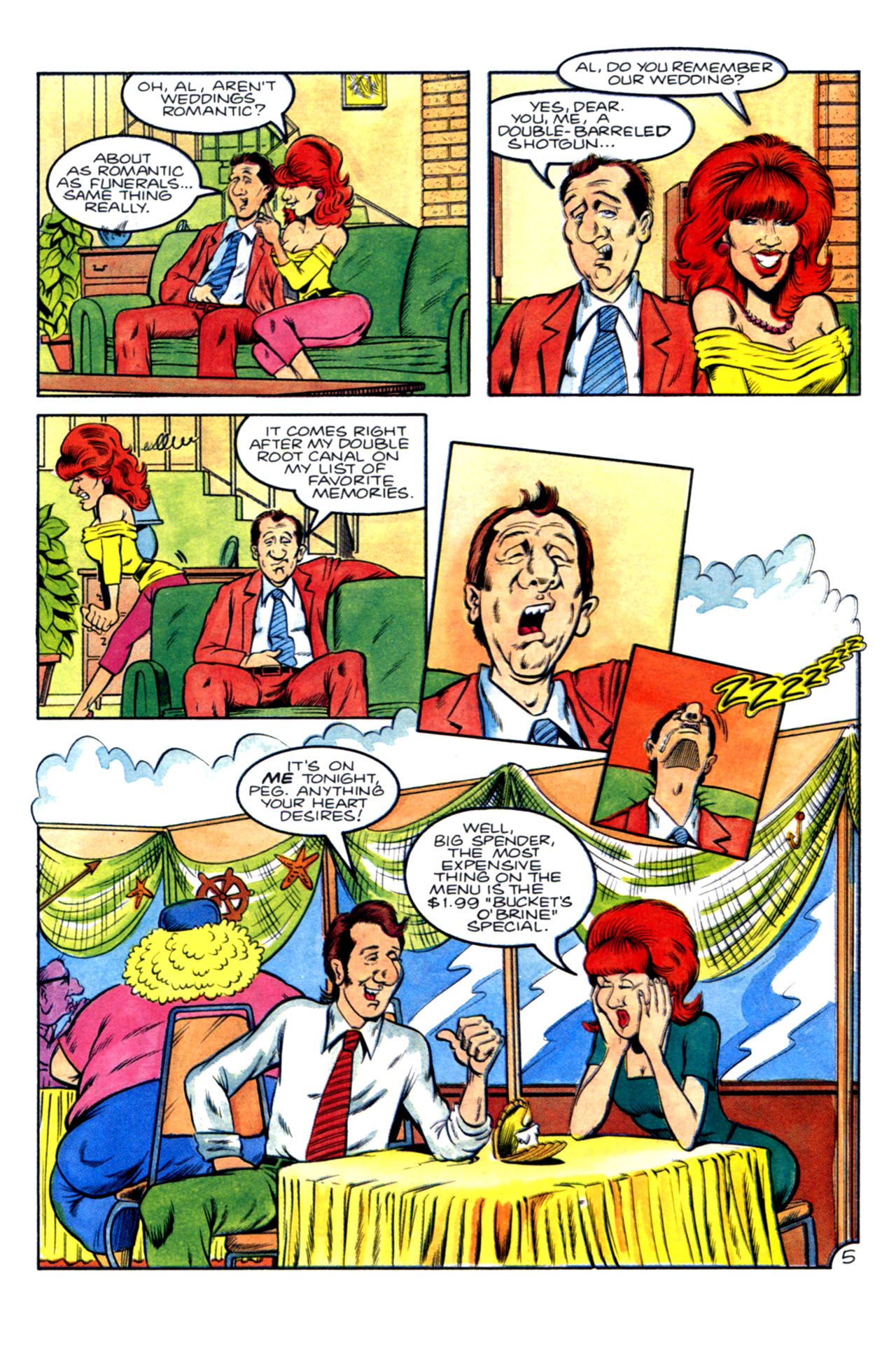 Read online Married... with Children: Flashback comic -  Issue #2 - 7