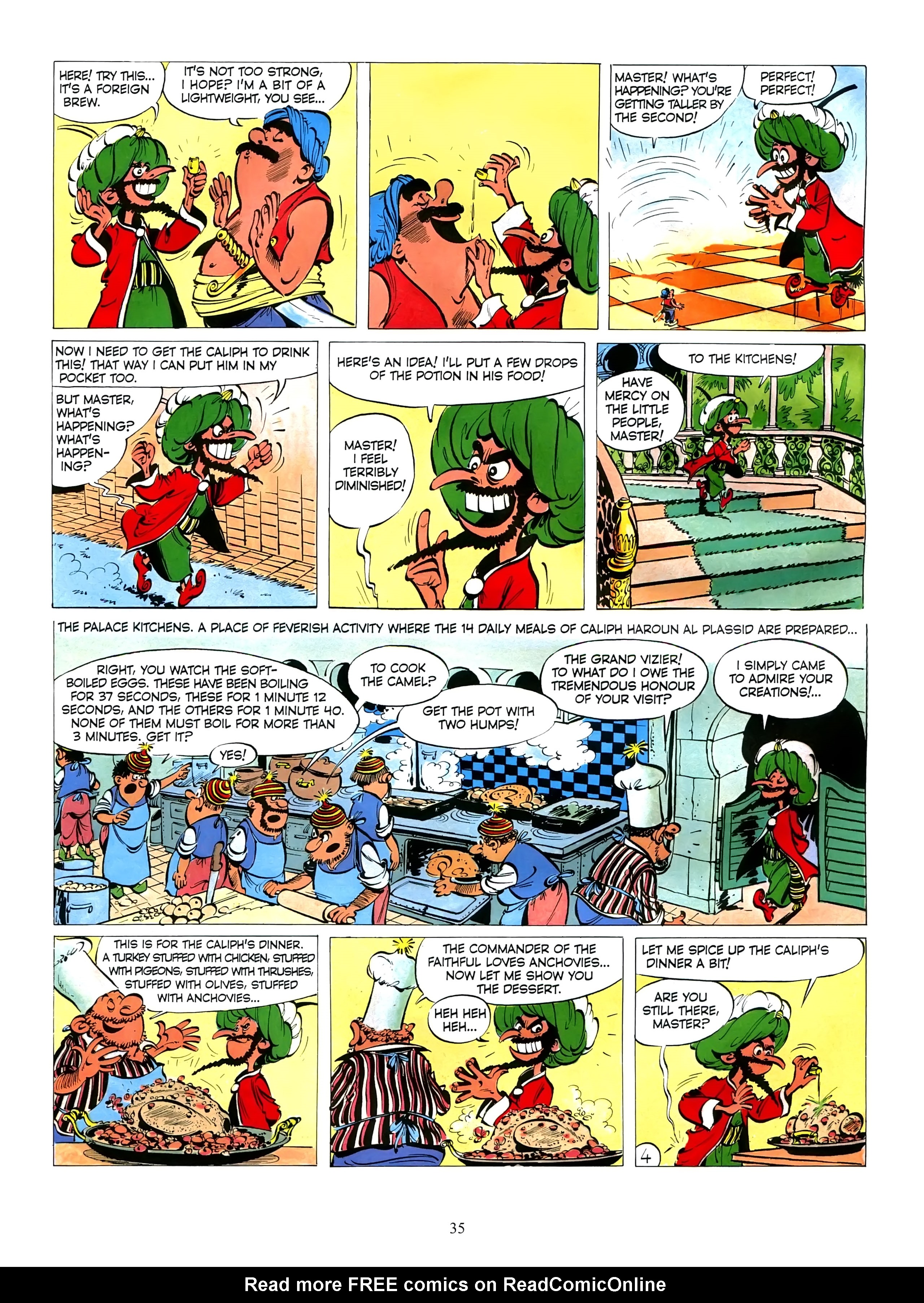 Read online Iznogoud comic -  Issue #11 - 37