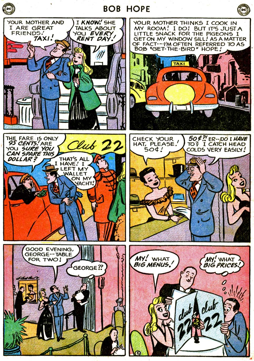 Read online The Adventures of Bob Hope comic -  Issue #2 - 7