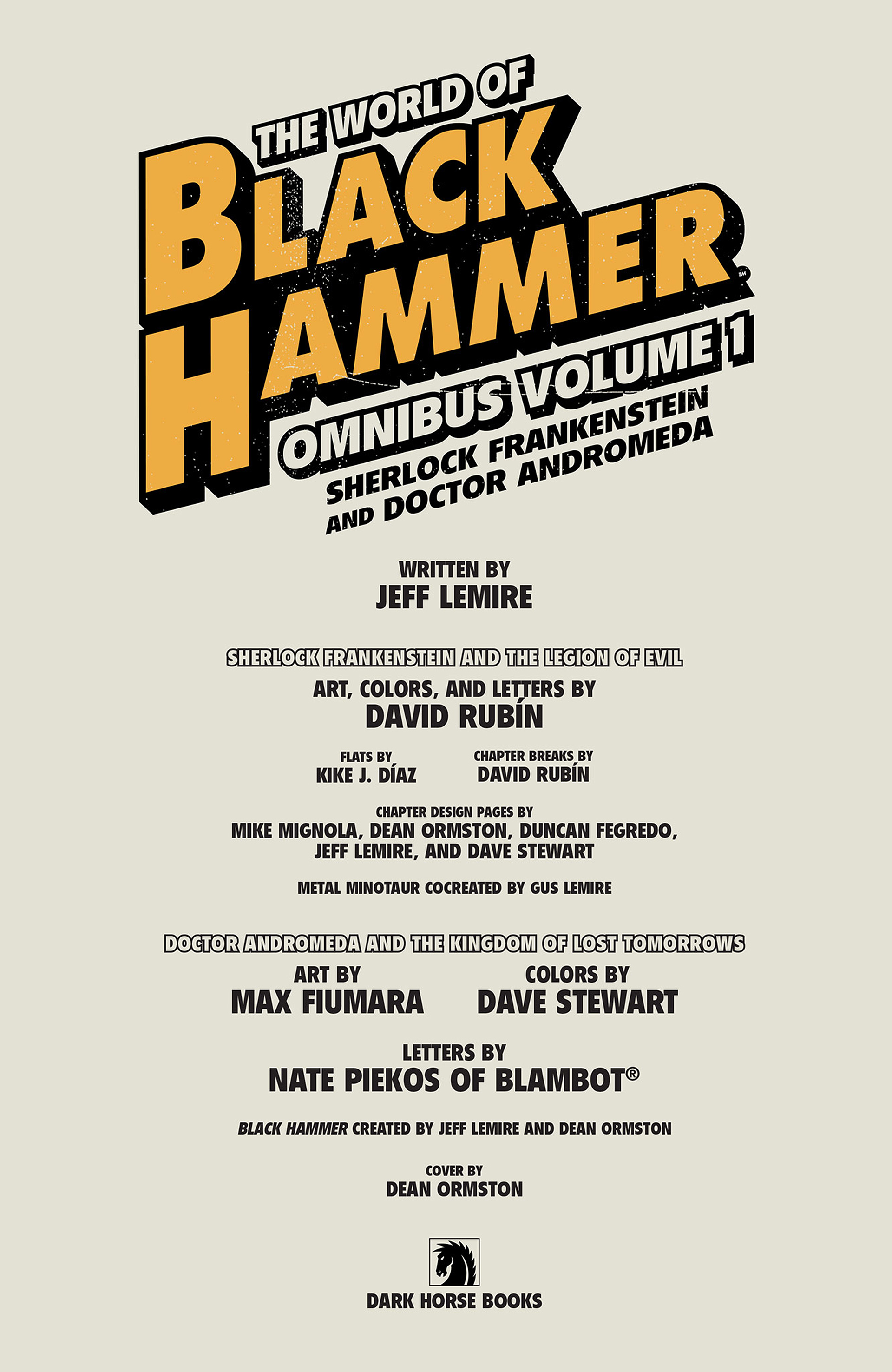 Read online The World of Black Hammer Omnibus comic -  Issue # TPB 1 (Part 1) - 5