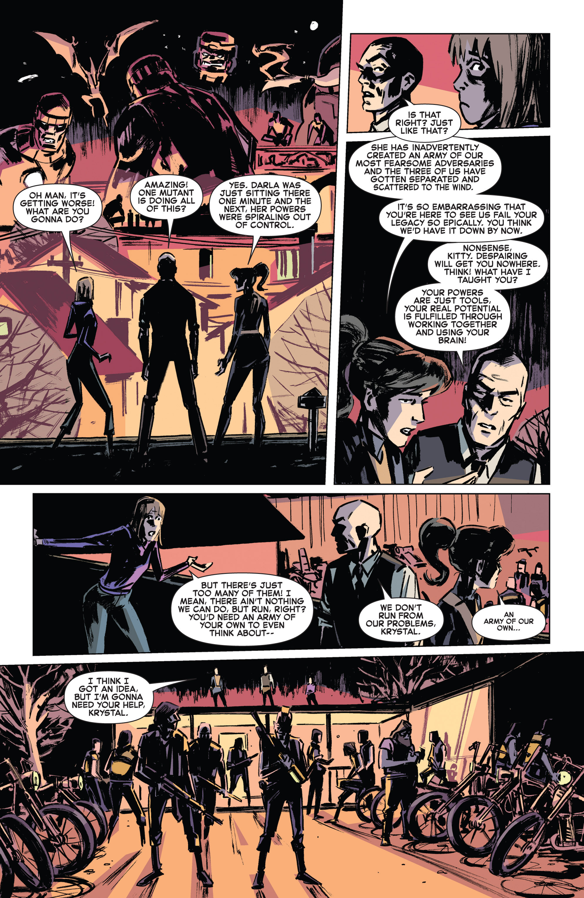 Read online Marvel Knights: X-Men comic -  Issue #5 - 5