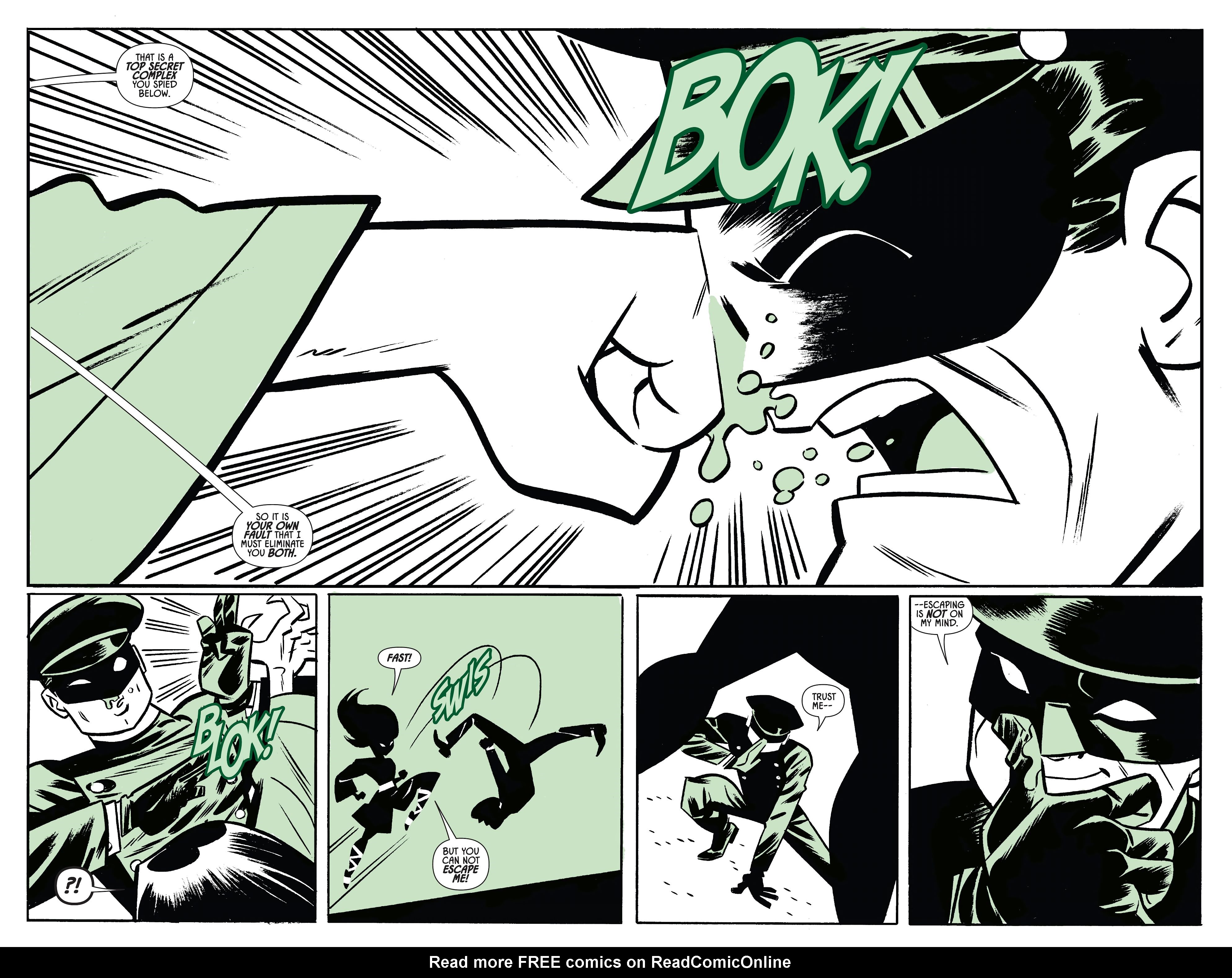 Read online The Green Hornet (2020) comic -  Issue # _Sky Lights Collection - 54
