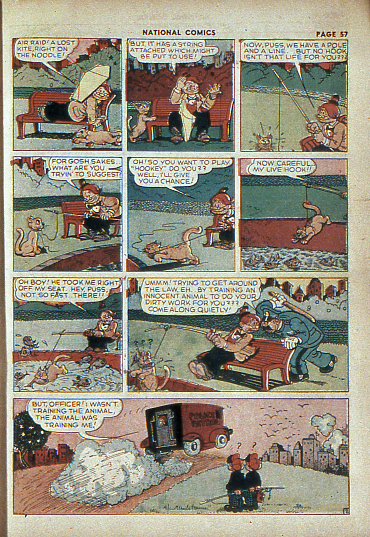 Read online National Comics comic -  Issue #5 - 60