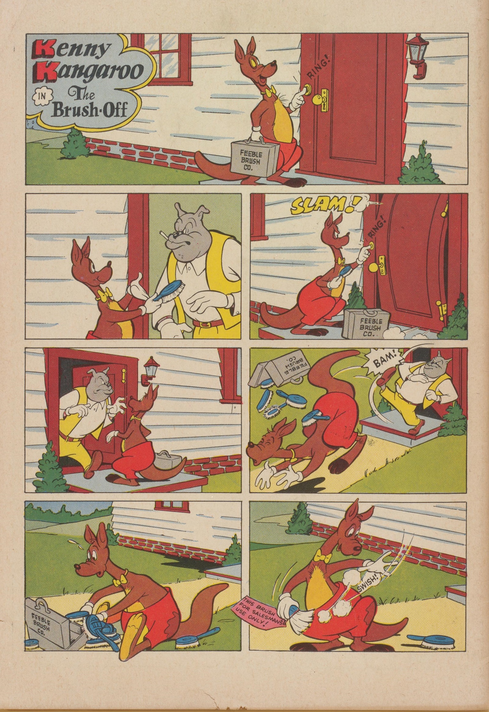 Read online Fawcett's Funny Animals comic -  Issue #71 - 36