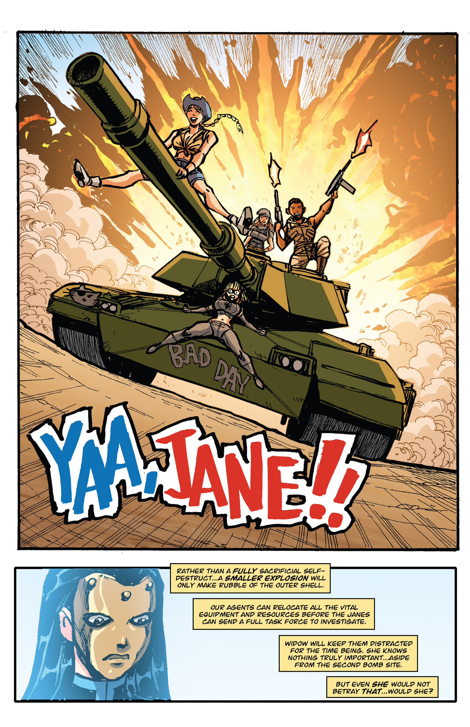 Read online G.I. Jane comic -  Issue # Full - 7