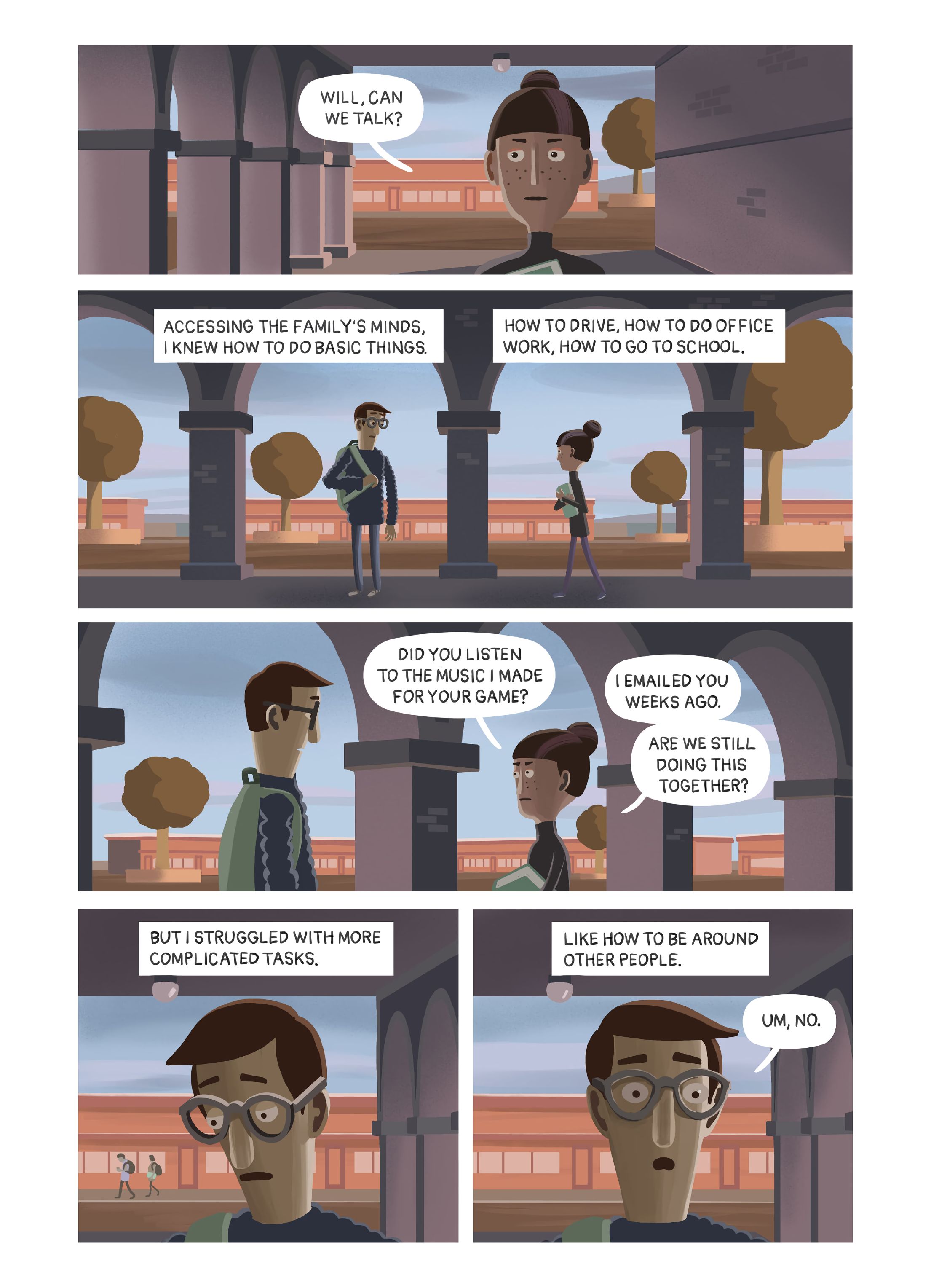Read online My Life Among Humans comic -  Issue # TPB - 49