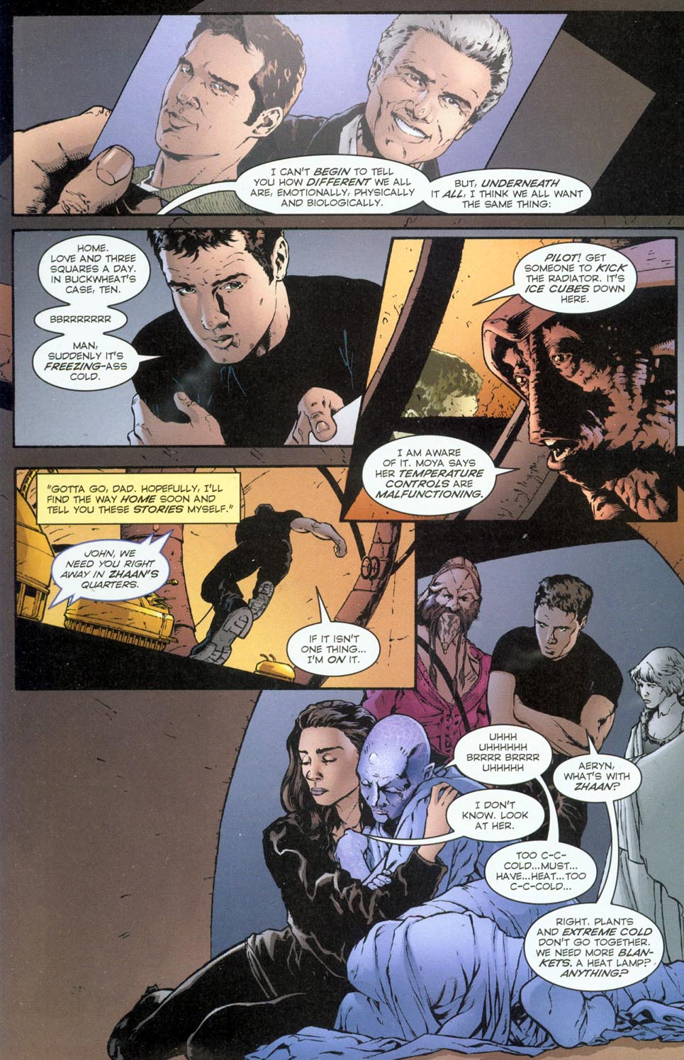Read online Farscape:  War Torn comic -  Issue #1 - 6