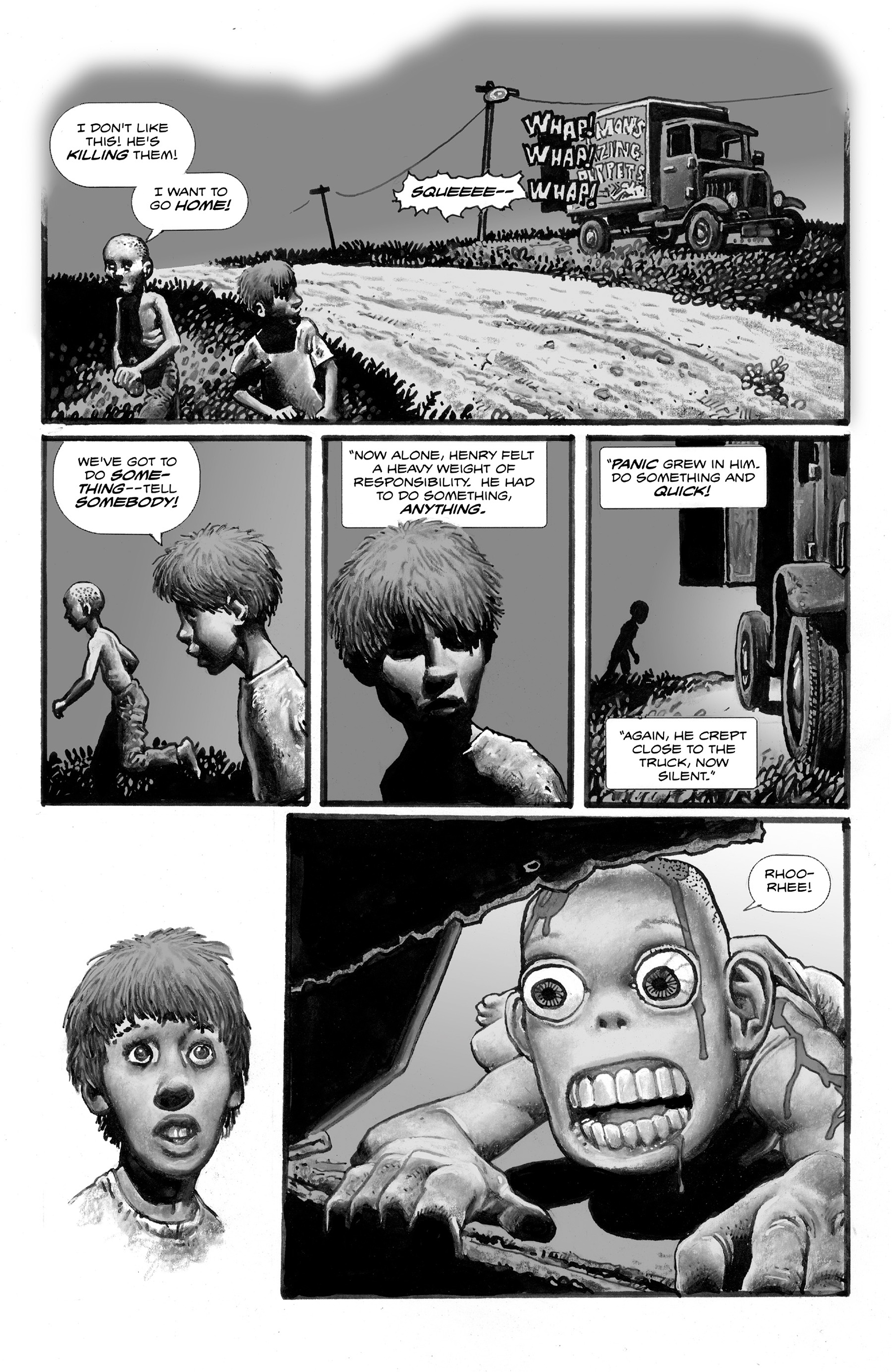 Read online Shadows on the Grave comic -  Issue #1 - 7