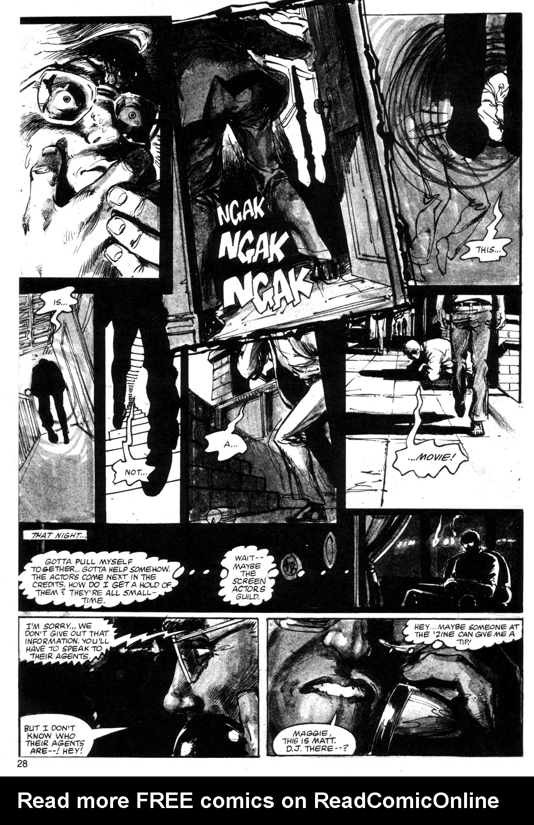 Read online Bizarre Adventures comic -  Issue #31 - 28