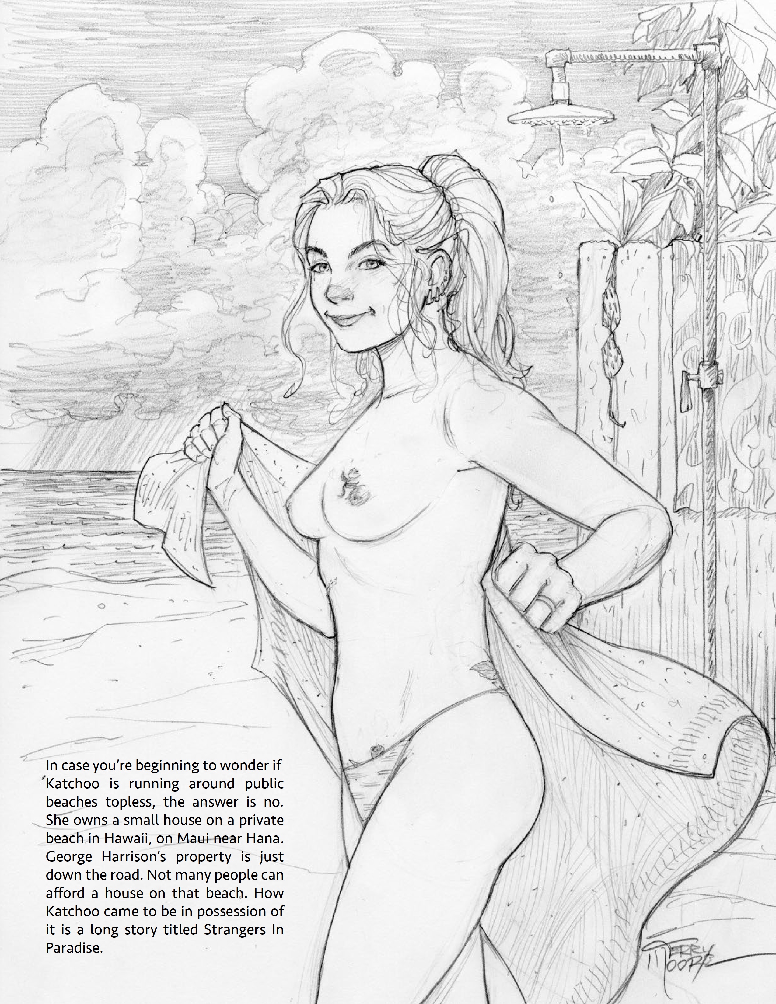 Read online Terry Moore after dark… comic -  Issue # TPB - 38