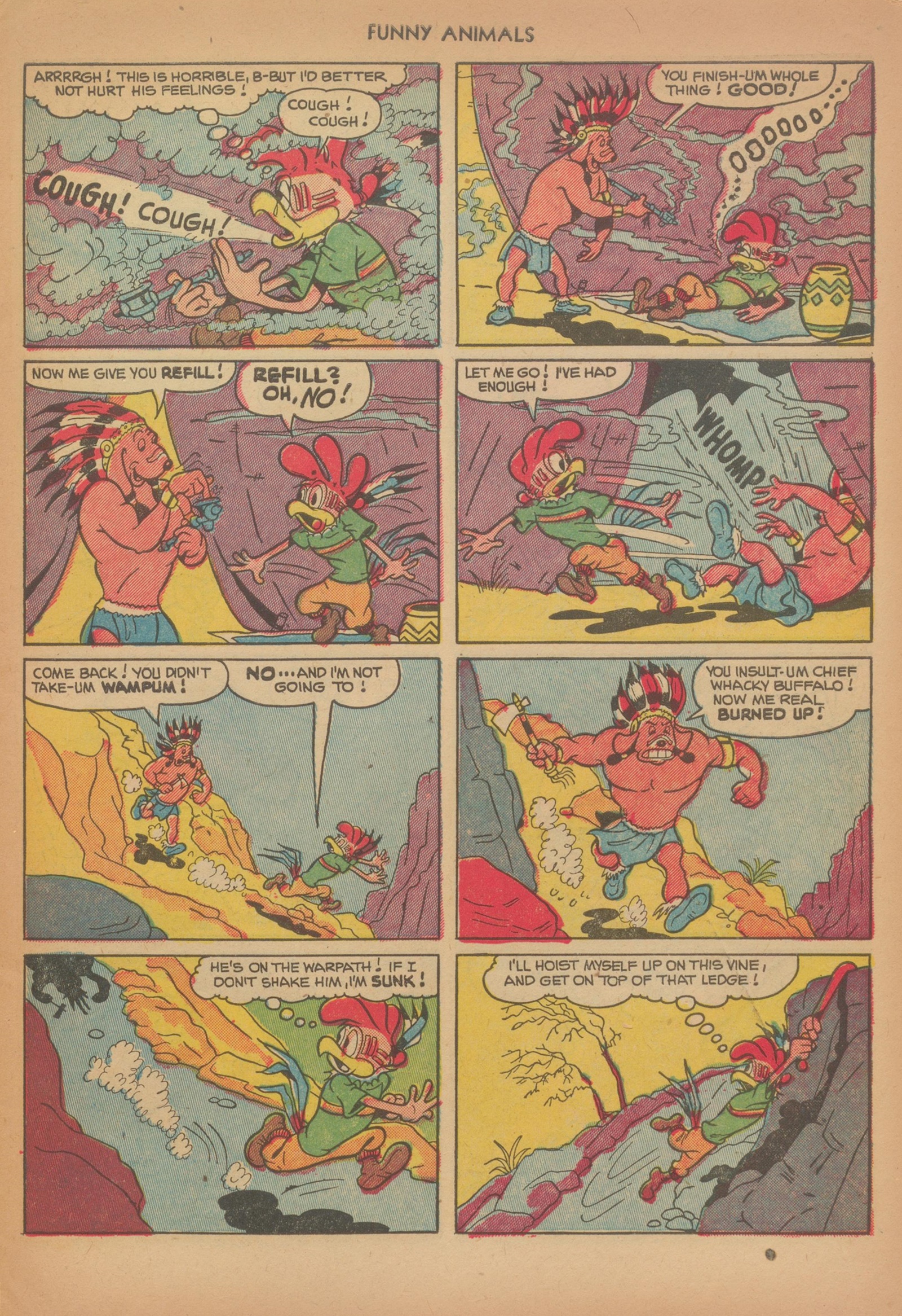 Read online Fawcett's Funny Animals comic -  Issue #75 - 7