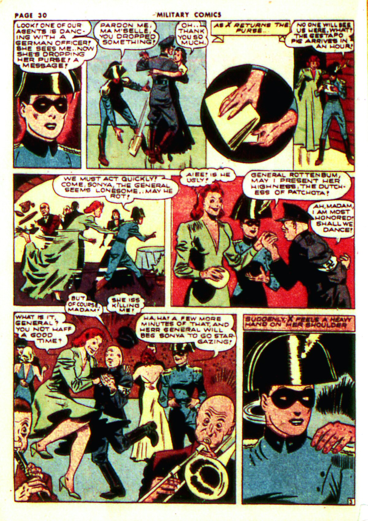 Read online Military Comics comic -  Issue #12 - 32