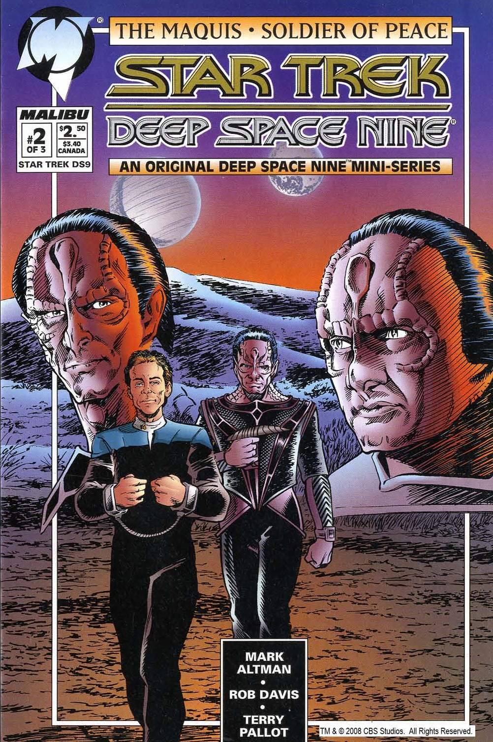 Read online Star Trek: Deep Space Nine, The Maquis comic -  Issue #2 - 1