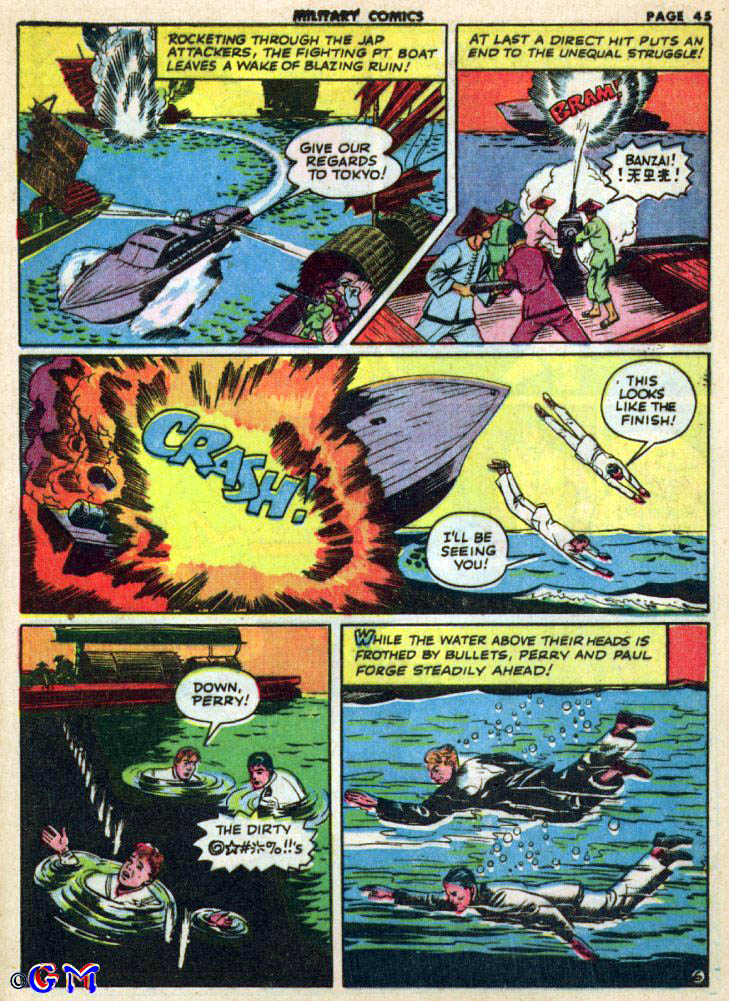 Read online Military Comics comic -  Issue #23 - 47