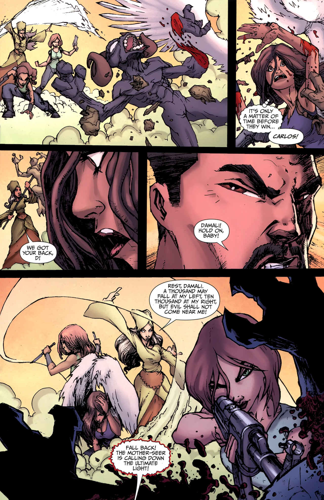 Read online L.A. Banks' Vampire Huntress: Dawn and Darkness comic -  Issue #3 - 13