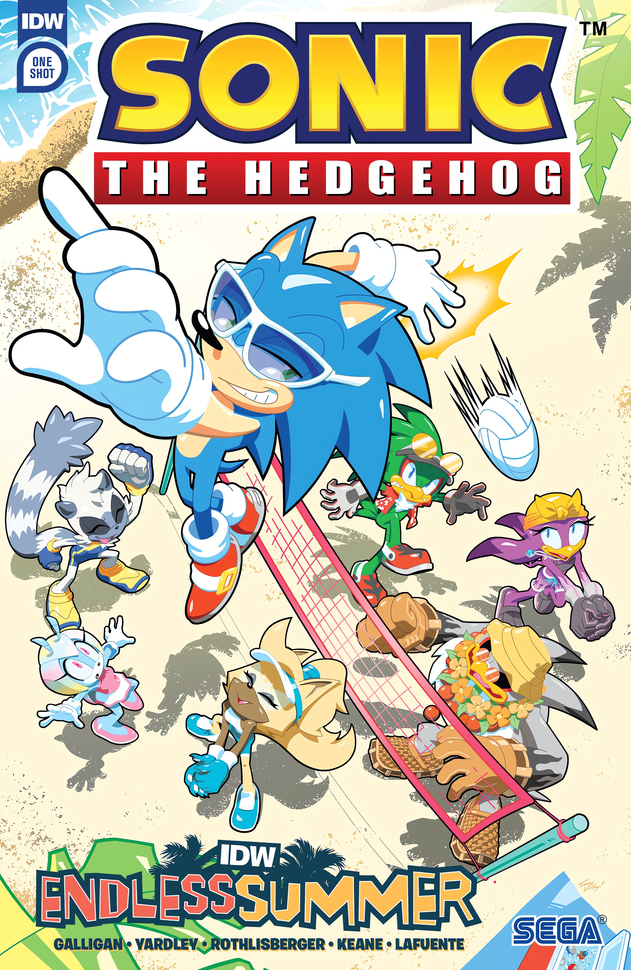 Read online IDW Endless Summer Sonic the Hedgehog comic -  Issue # Full - 1