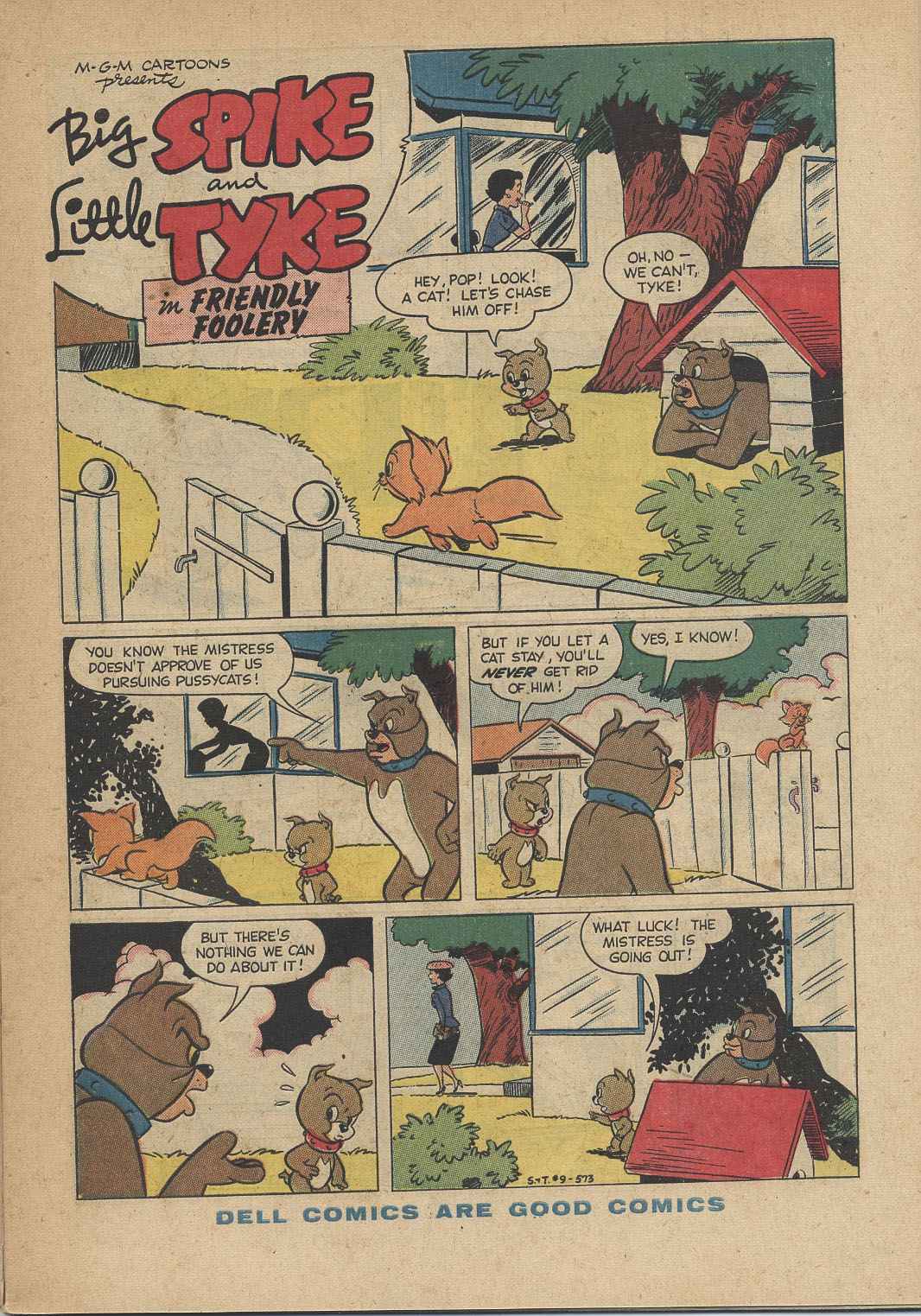 Read online M.G.M's Spike and Tyke comic -  Issue #9 - 3