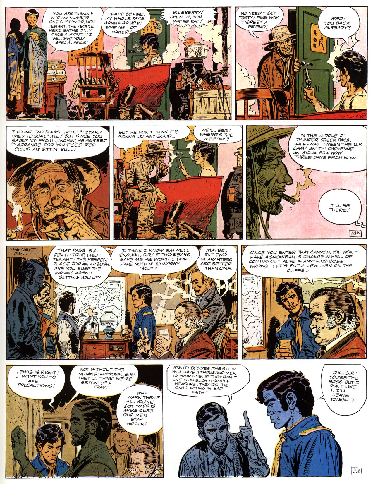 Read online Epic Graphic Novel: Lieutenant Blueberry comic -  Issue #1 - 33