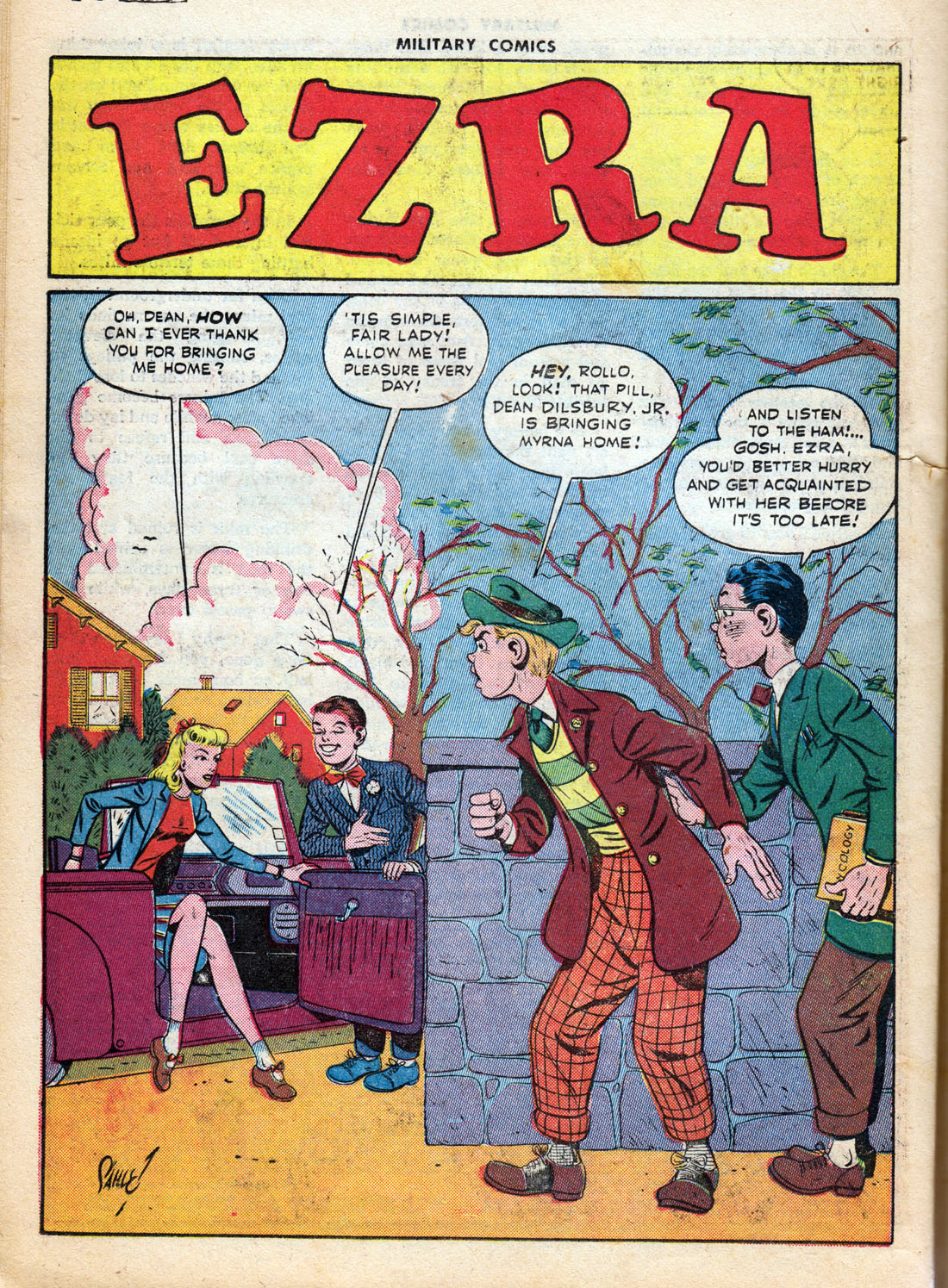 Read online Military Comics comic -  Issue #37 - 42