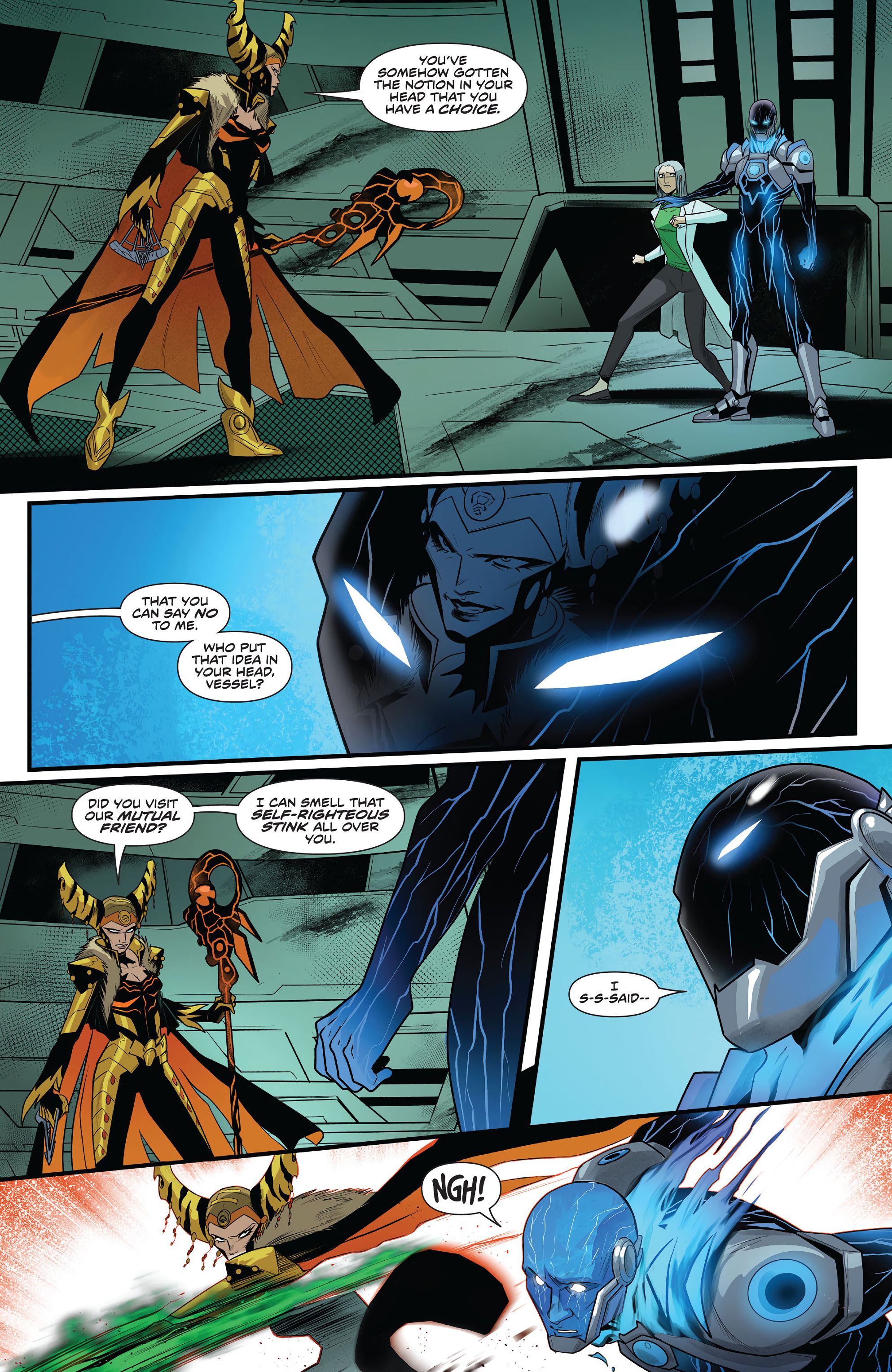 Read online Mighty Morphin Power Rangers comic -  Issue #110 - 8