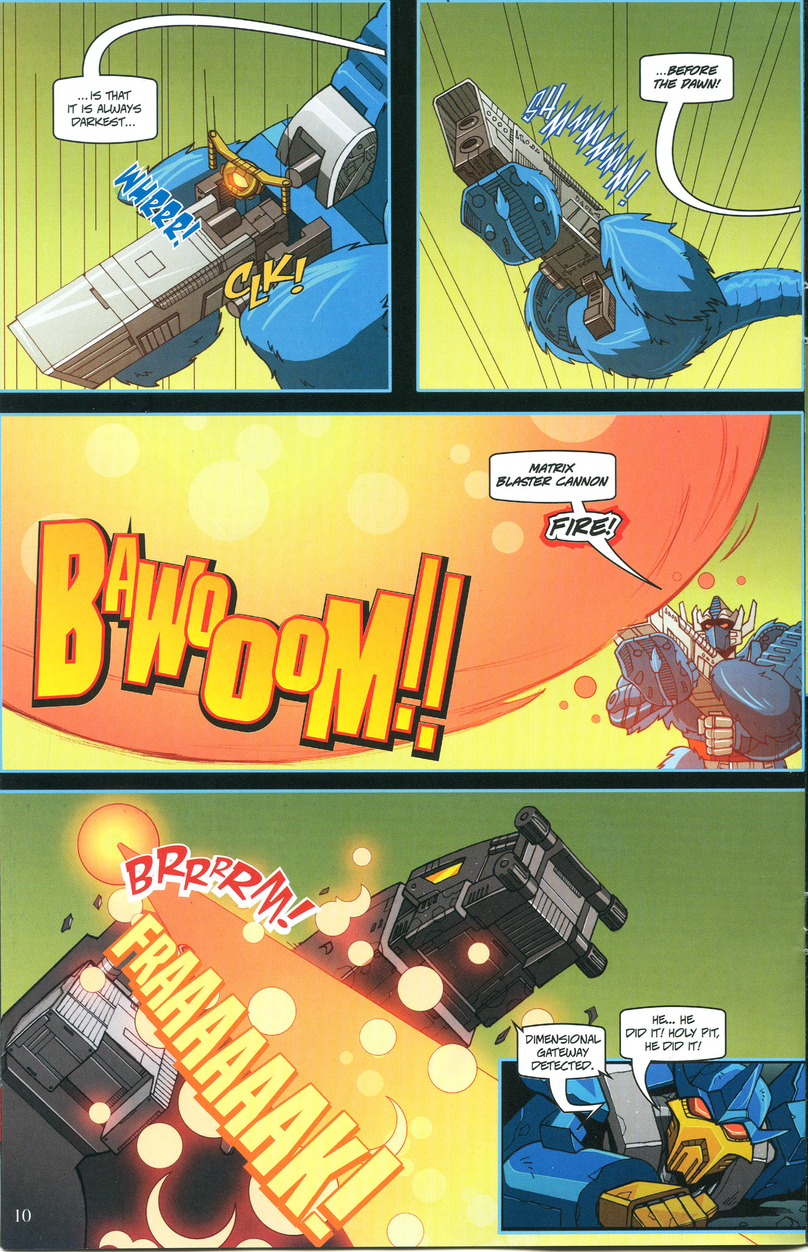 Read online Transformers: Collectors' Club comic -  Issue #54 - 10