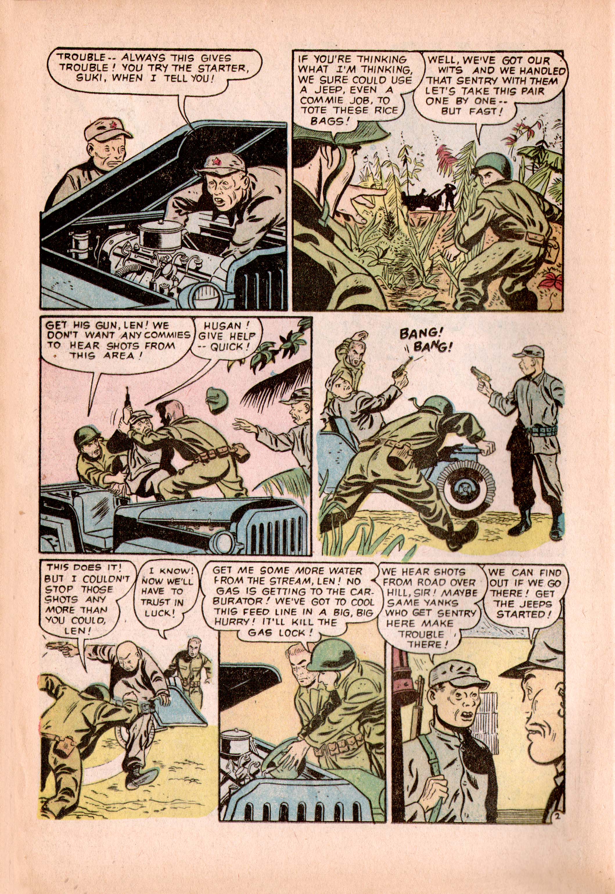 Read online Men in Action (1957) comic -  Issue #5 - 12