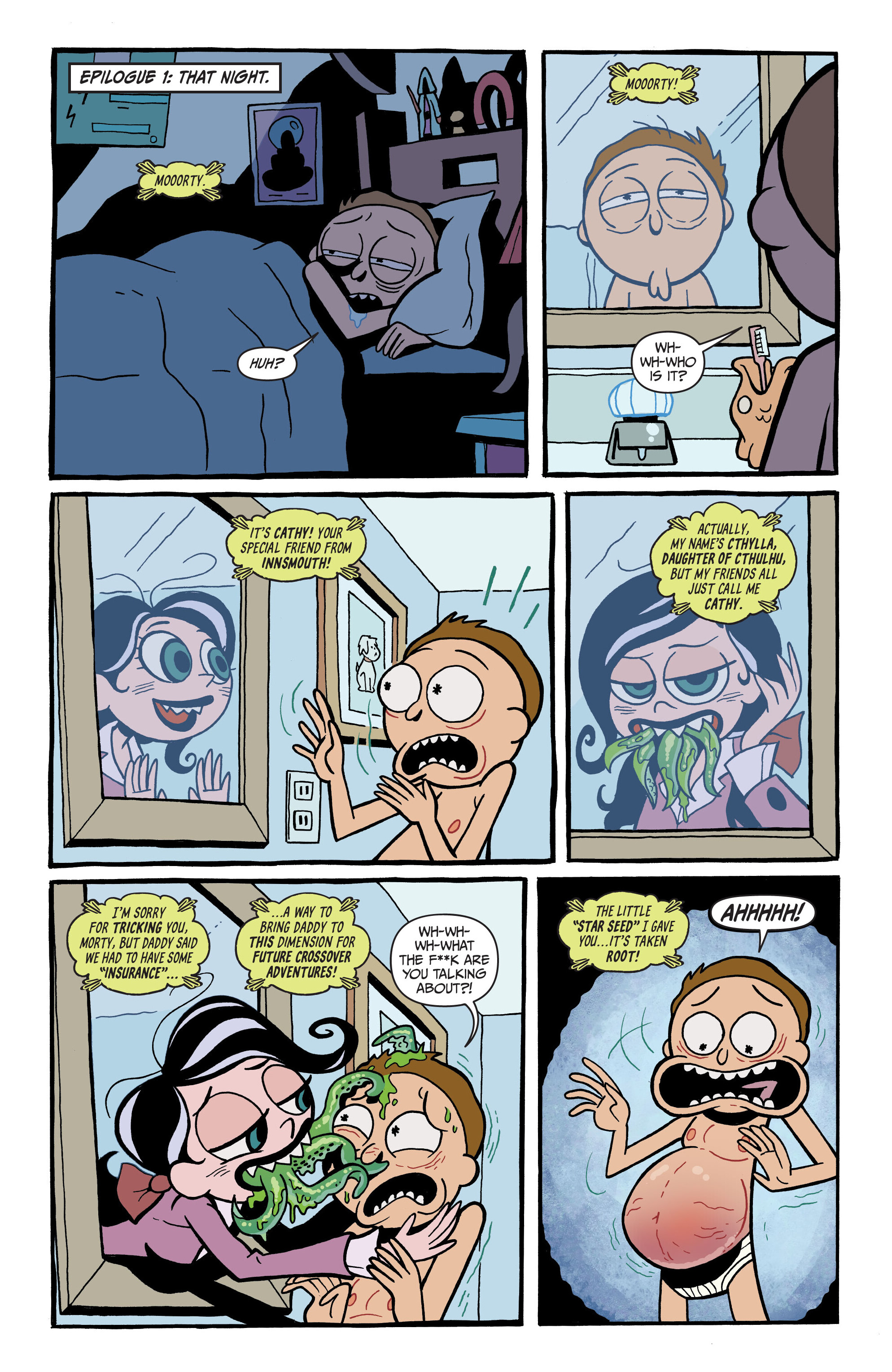 Read online Rick and Morty: vs. Cthulhu comic -  Issue # TPB - 98