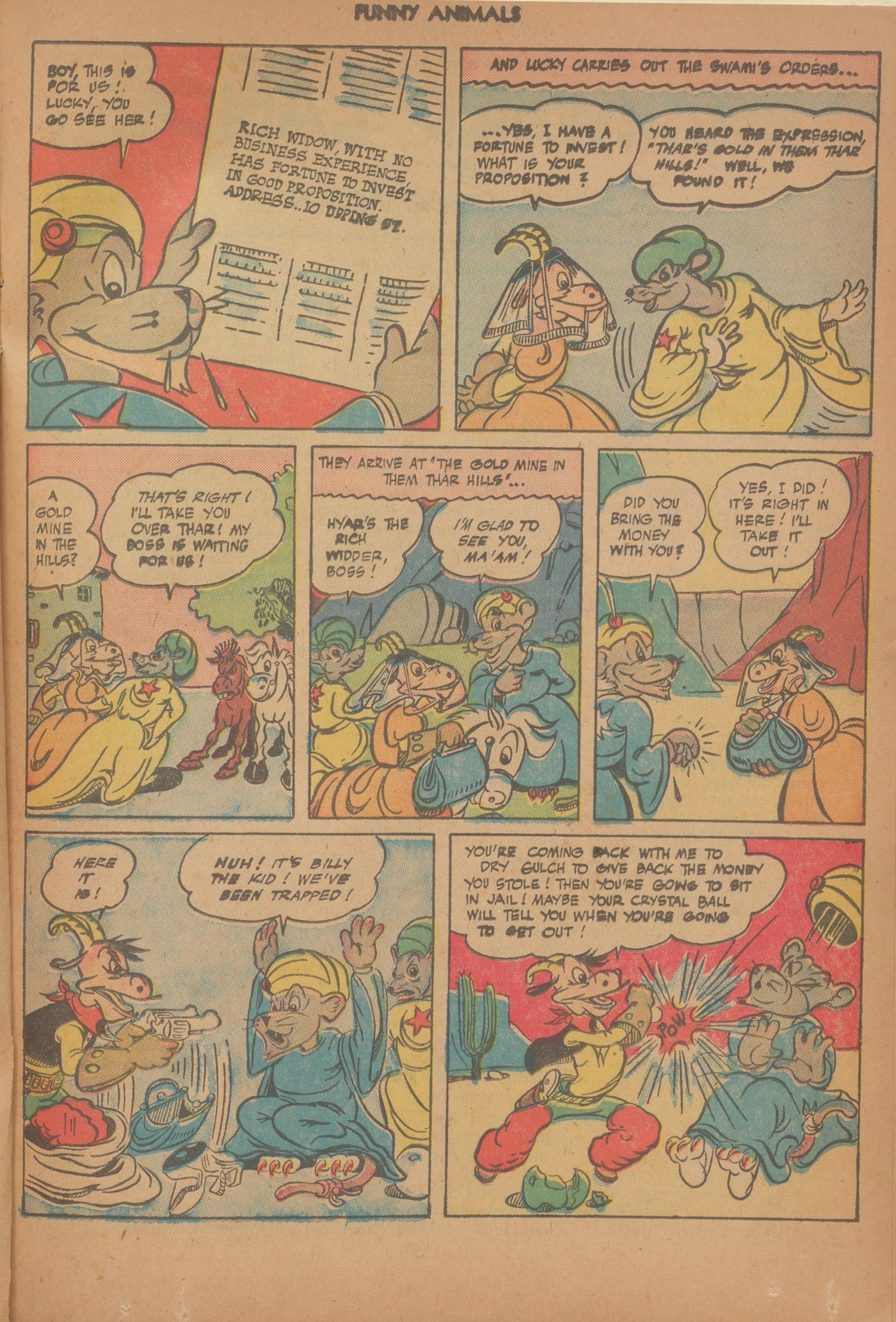 Read online Fawcett's Funny Animals comic -  Issue #61 - 15