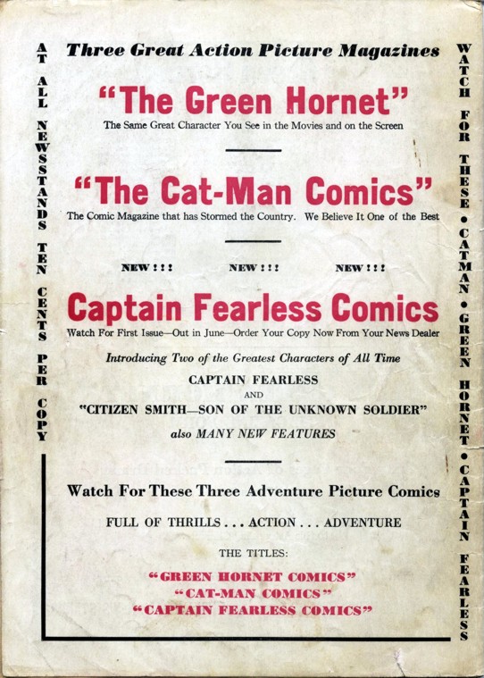 Read online Captain Fearless comic -  Issue #1 - 68